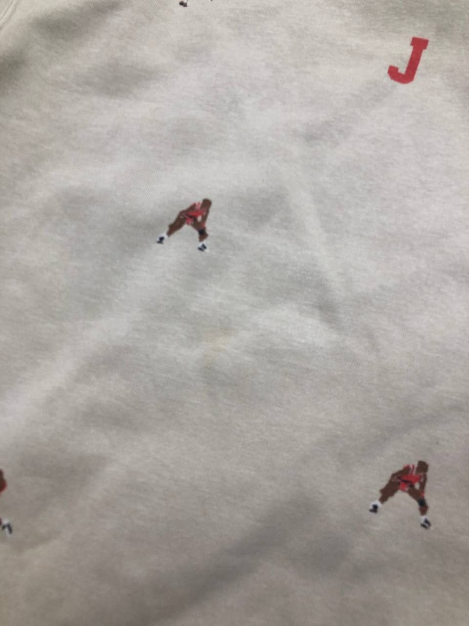 Jordan Brand Jordan Essentials Jumpman All Over Pullover Hoodie Tan Size US S / EU 44-46 / 1 - 7 Thumbnail