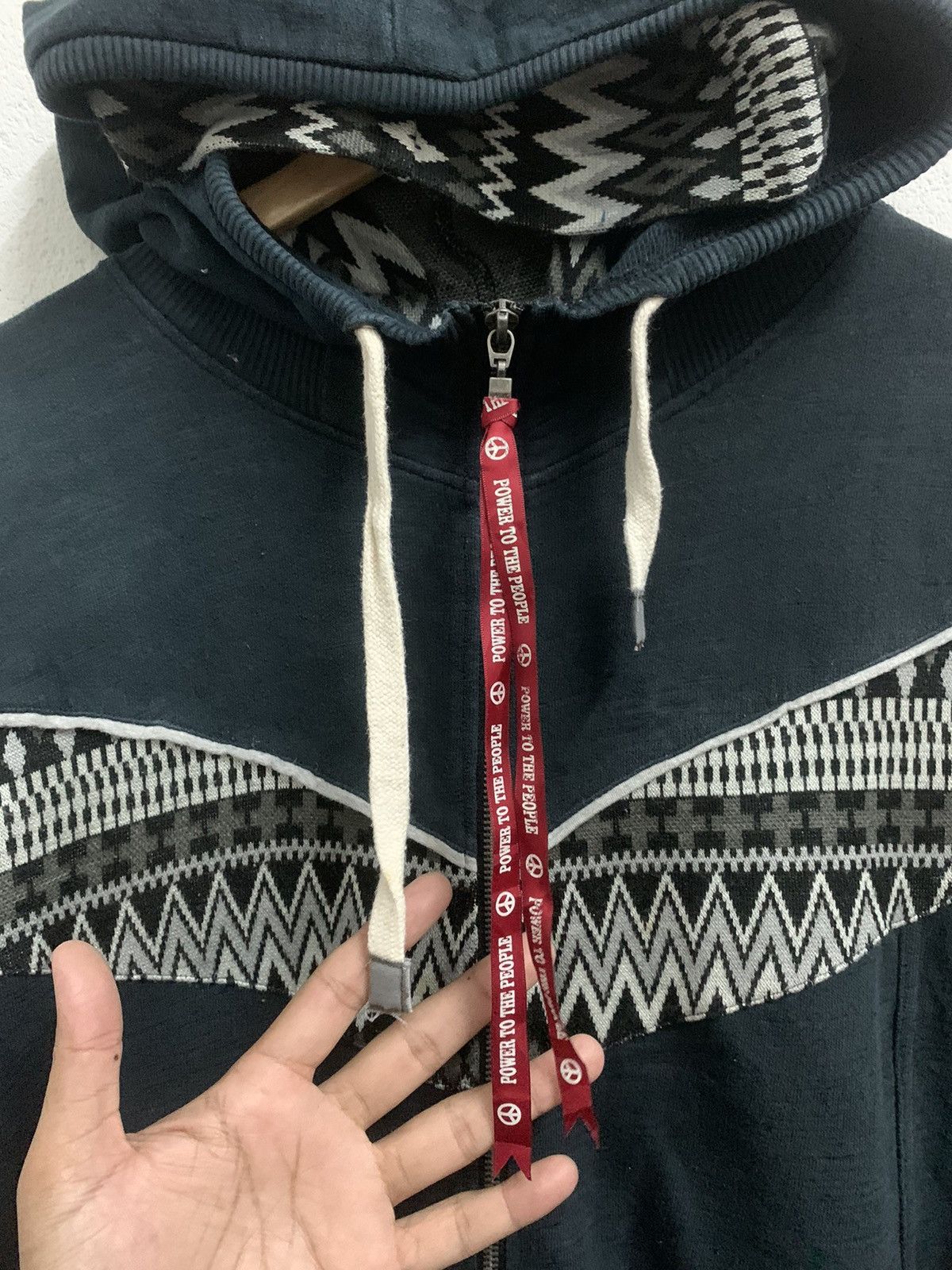 Japanese Brand × Vintage Vintage Power To The People Global Culture Mix Aztec Native Size US XL / EU 56 / 4 - 3 Thumbnail