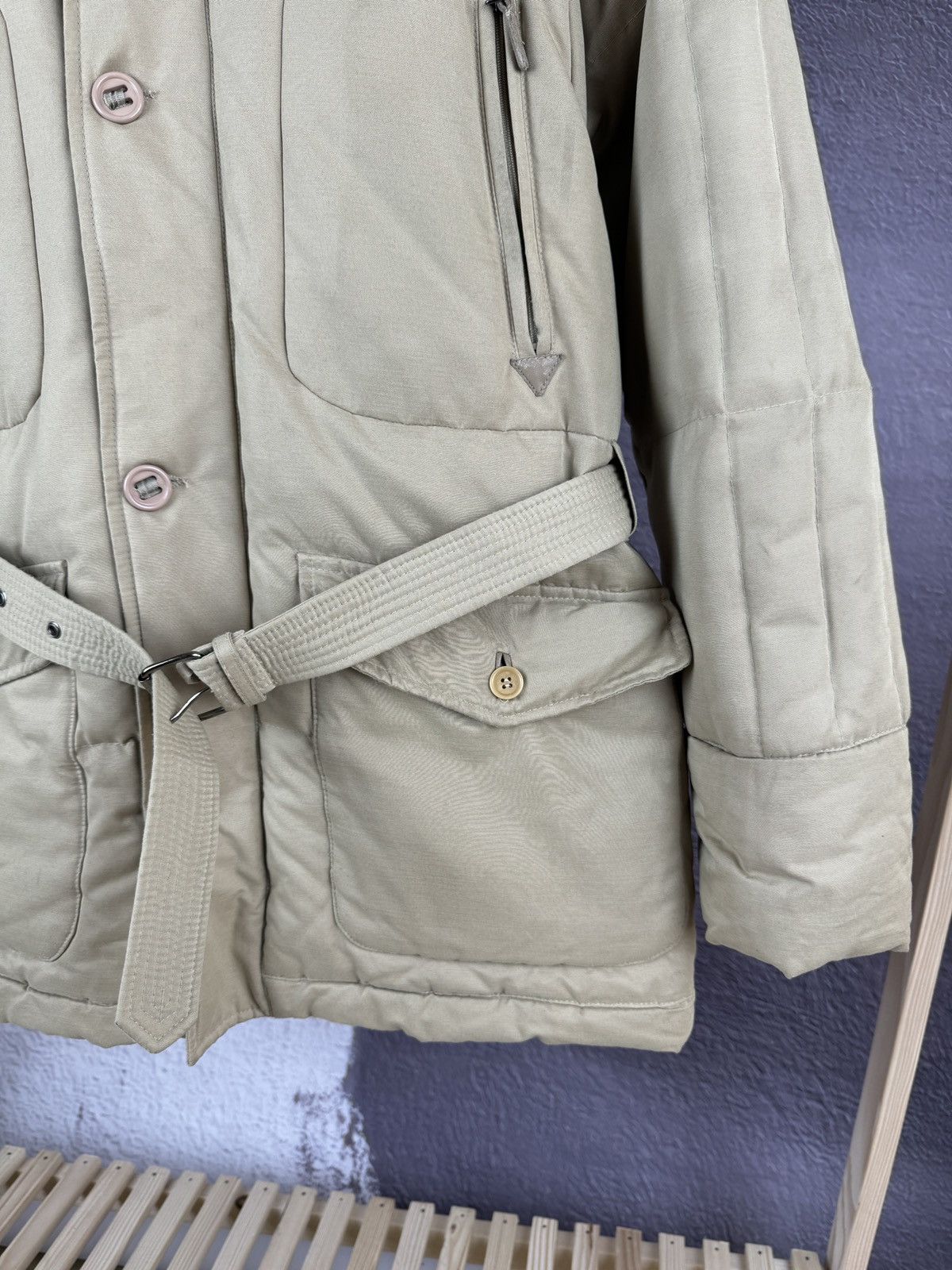 Other Mabrun made in Italy beige down parka heavy coat Size US M / EU 48-50 / 2 - 13 Thumbnail