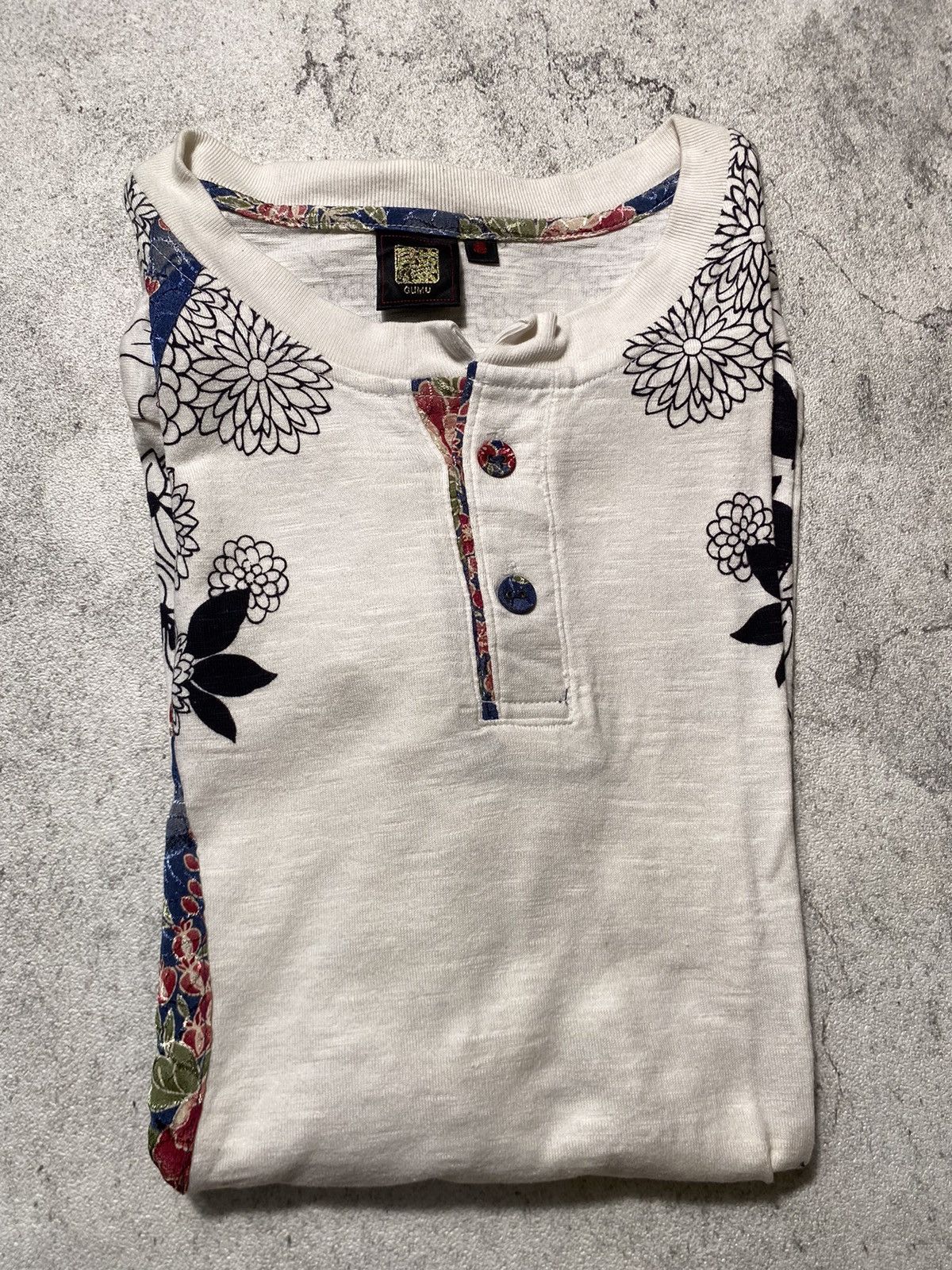 Japanese Brand Japanese Long Sleeve Sukajan Skull Flower Size US M / EU 48-50 / 2 - 19 Thumbnail