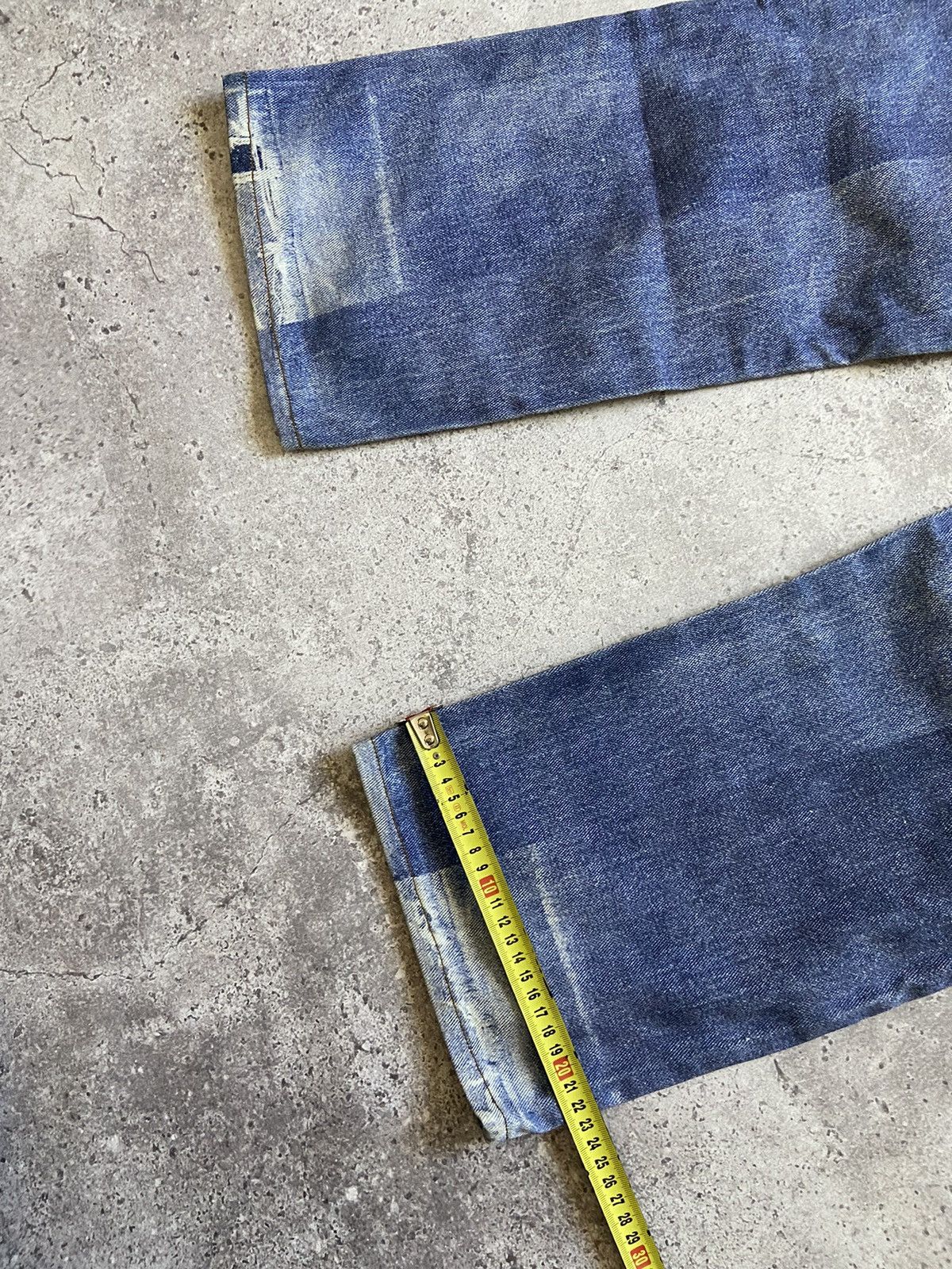 Our Legacy Our Legacy Third Cut Digital Print Denim Jeans Size US 30 / EU 46 - 10 Thumbnail