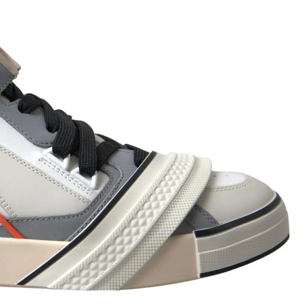 Dolce & Gabbana o1y0125 Logo Hi-Top Sneakers in Multicolor Size US 7 / EU 40 - 3 Thumbnail