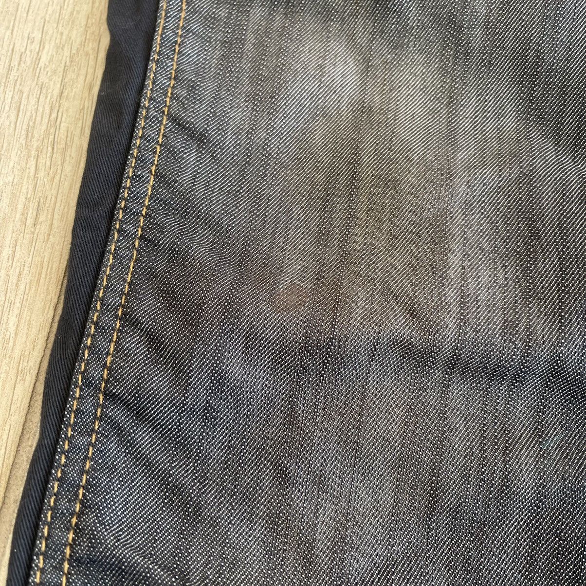 Morgan Homme 10th Anniversary Edition Two-Tone Stripe Denim Jeans Size US 30 / EU 46 - 9 Thumbnail