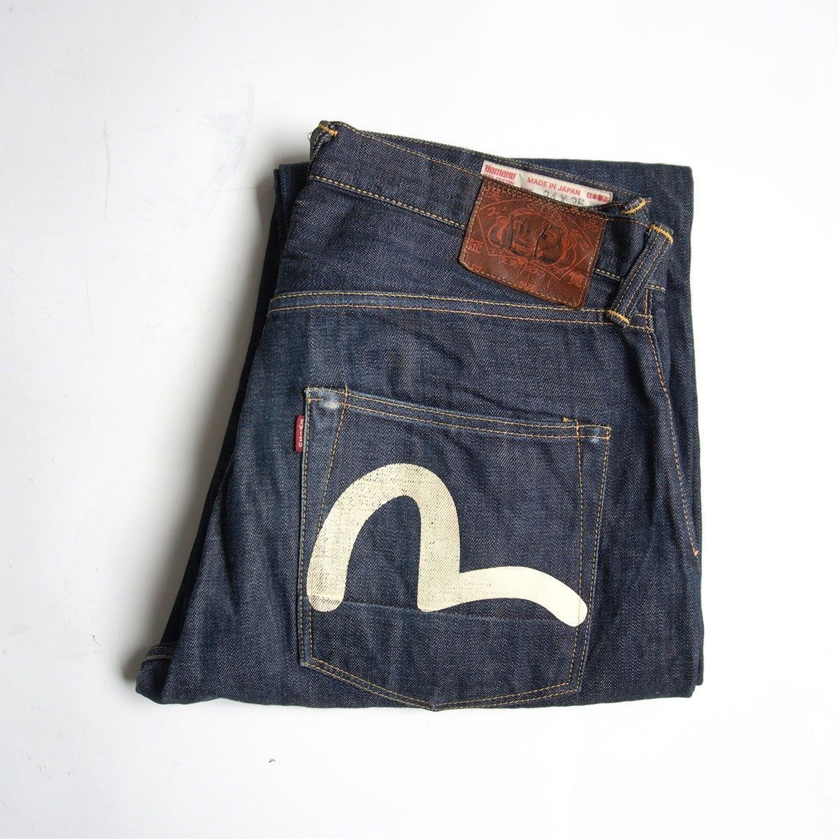 Evisu Evisu Genes Mens Denim Jeans RN 120435 34 Waist 35 Inseam