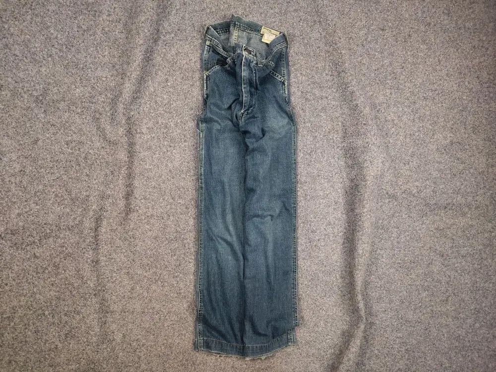 Japanese Brand Vintage Bartack System-u Japanese Denim Faded Jeans Scovill Size US 30 / EU 46 - 1 Thumbnail
