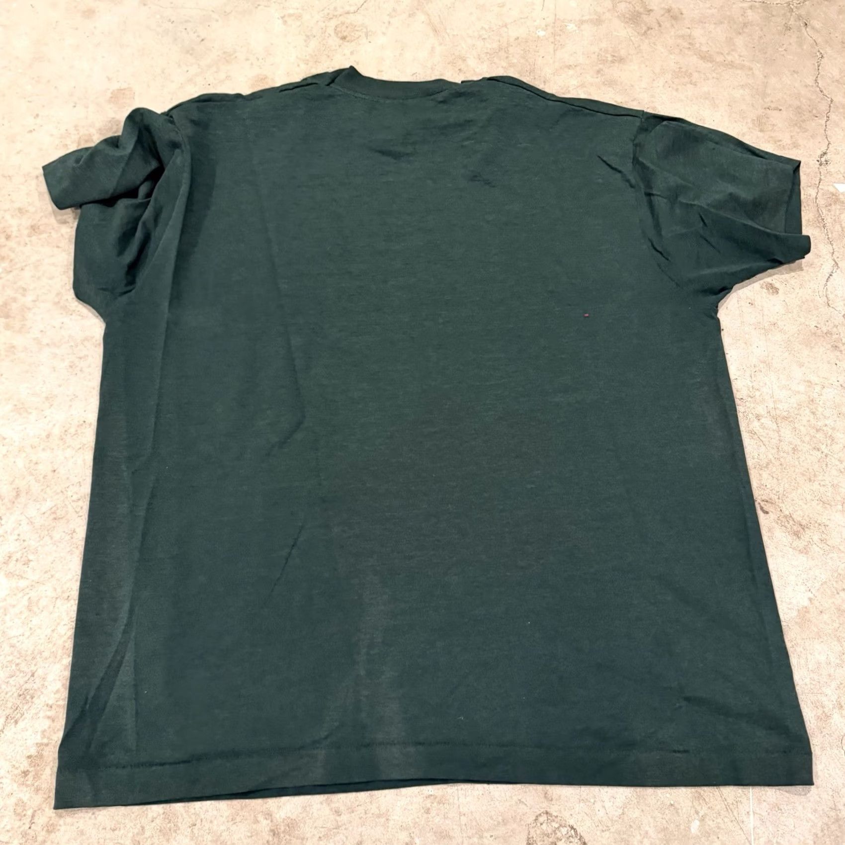 Fruit Of The Loom VINTAGE Silkmasters Turkey Hunt Get the Feeling USA Made T Shirt XL Short Sleeve Green 90s Outdoor Patriotic Men Mens Shirts Size US XL / EU 56 / 4 - 2 Thumbnail