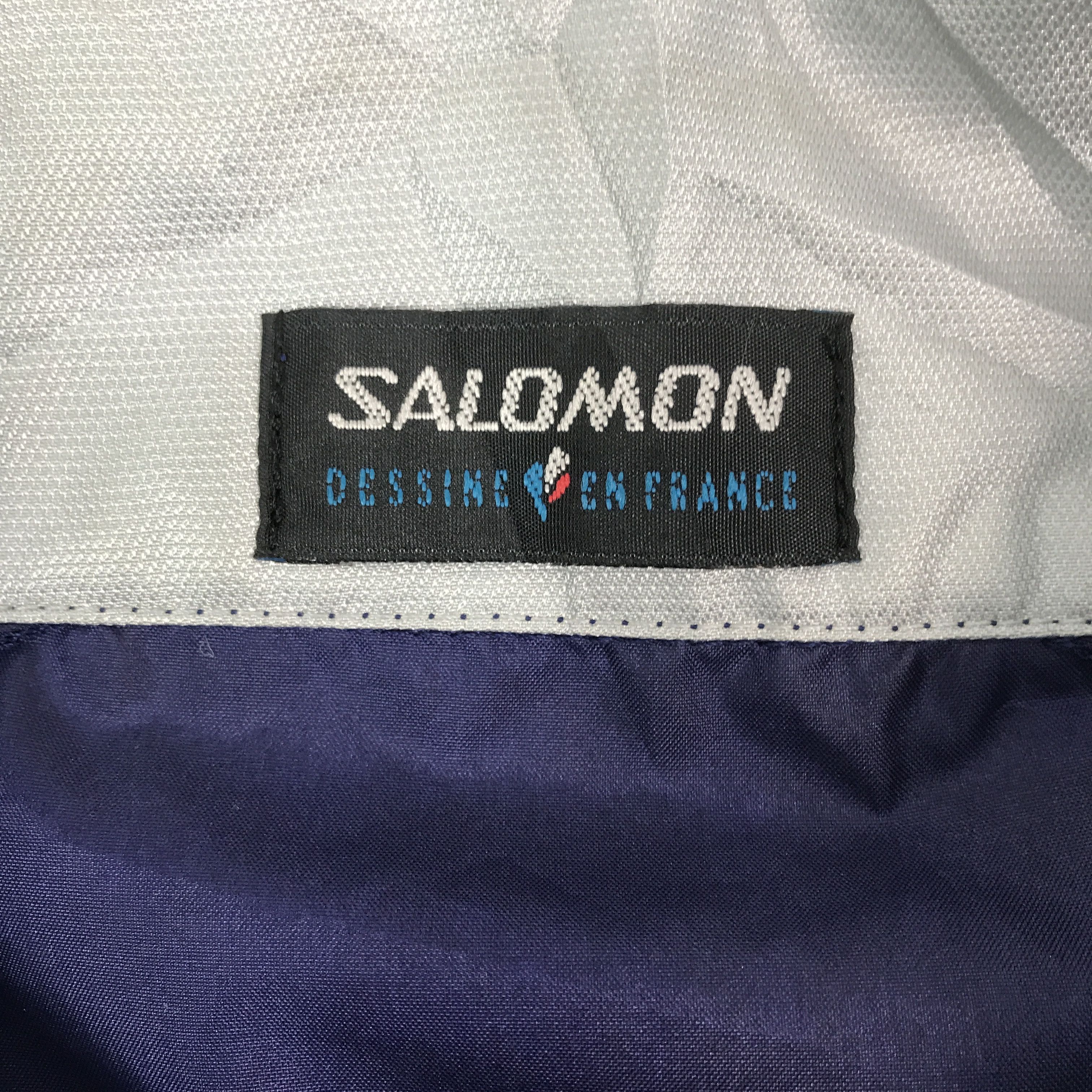 Japanese Brand × Salomon × Vintage Rare Salomon Windbreaker zipper jacket Size US M / EU 48-50 / 2 - 9 Thumbnail