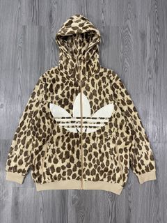 Leopard discount adidas hoodie