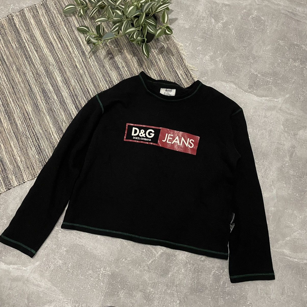 Dolce Gabbana Sweatshirt punk CYBER 90s USA Japan goth box