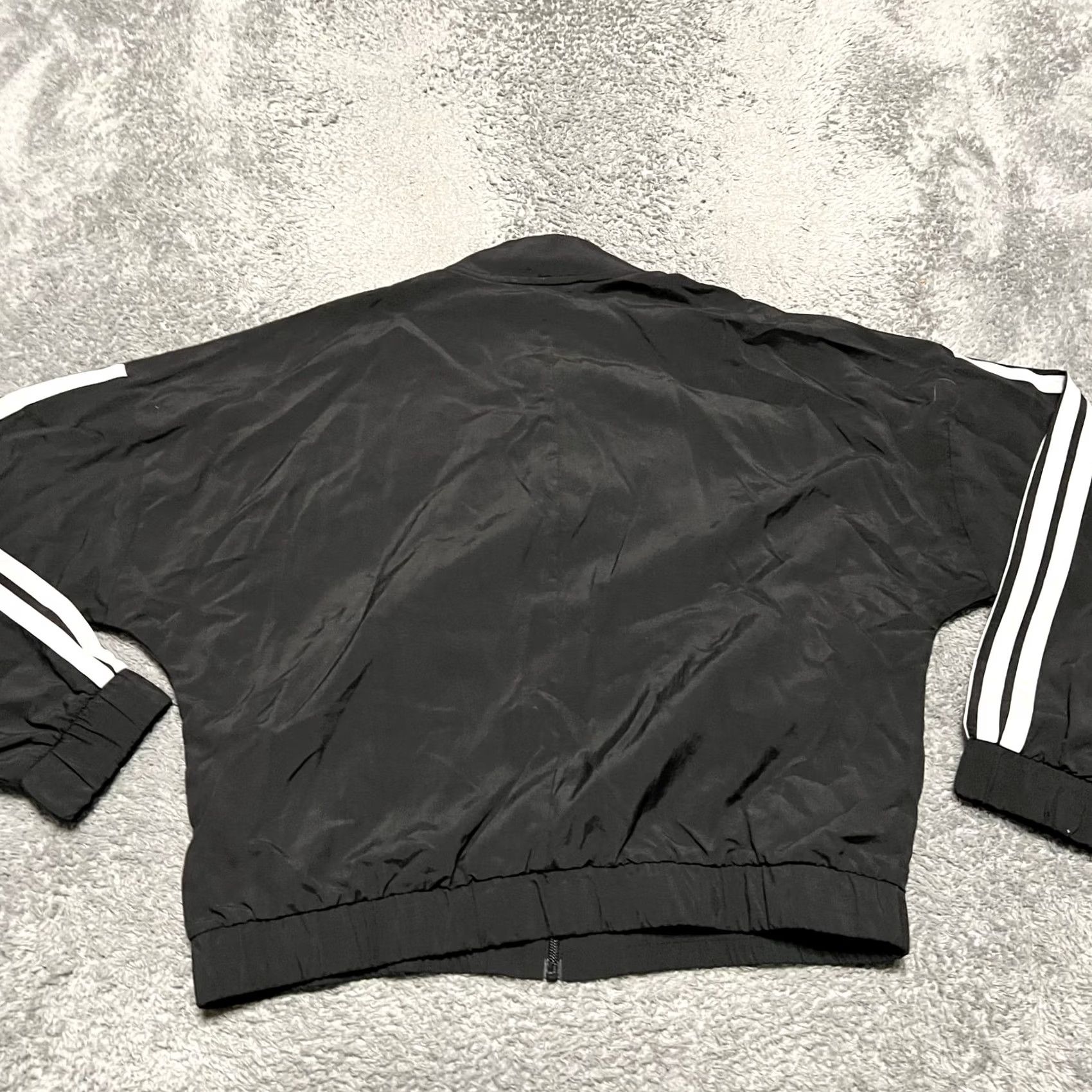 Adidas adidas Jacket Womens Medium Essentials 3-Stripes Lifestyle Woven Bomber Jacket Black M Womens Jacket Size M / US 6-8 / IT 42-44 - 3 Thumbnail