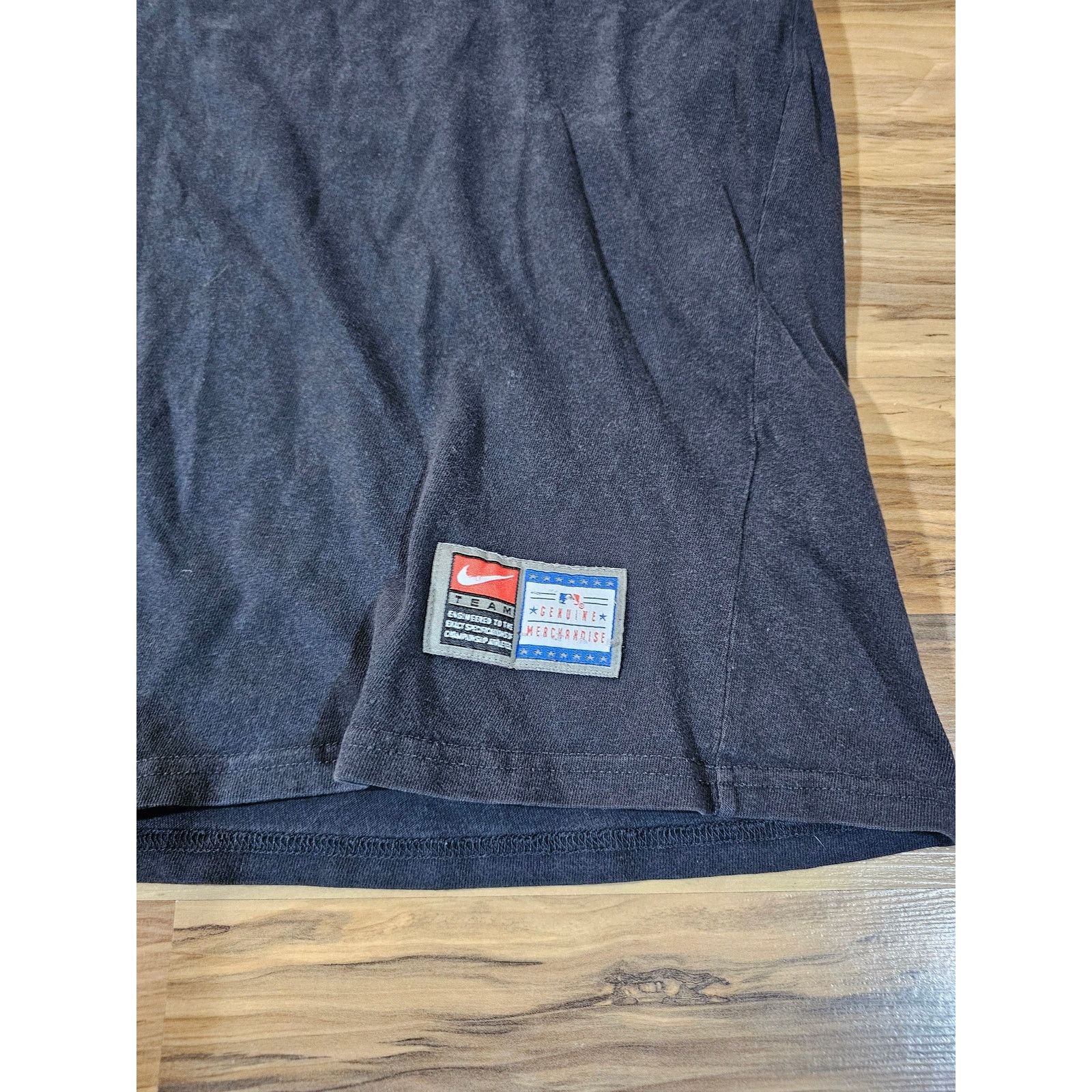 Nike Arizona Diamondbacks Nike Center Swoosh Black T-shirt 2XL? Size US XXL / EU 58 / 5 - 4 Thumbnail