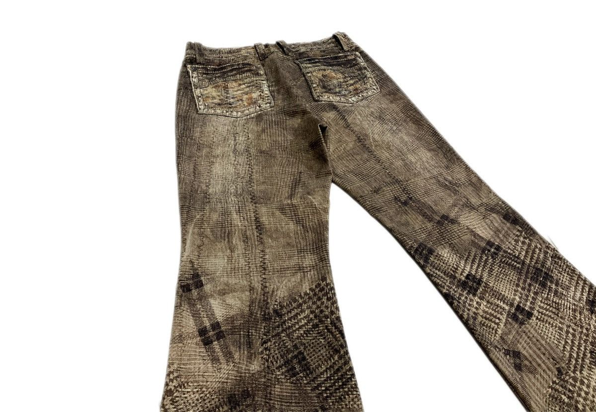 Tornado Mart 🔥Sick Y2K Japanese Brand Rusty Acid Flared Pants Size US 28 / EU 44 - 7 Thumbnail