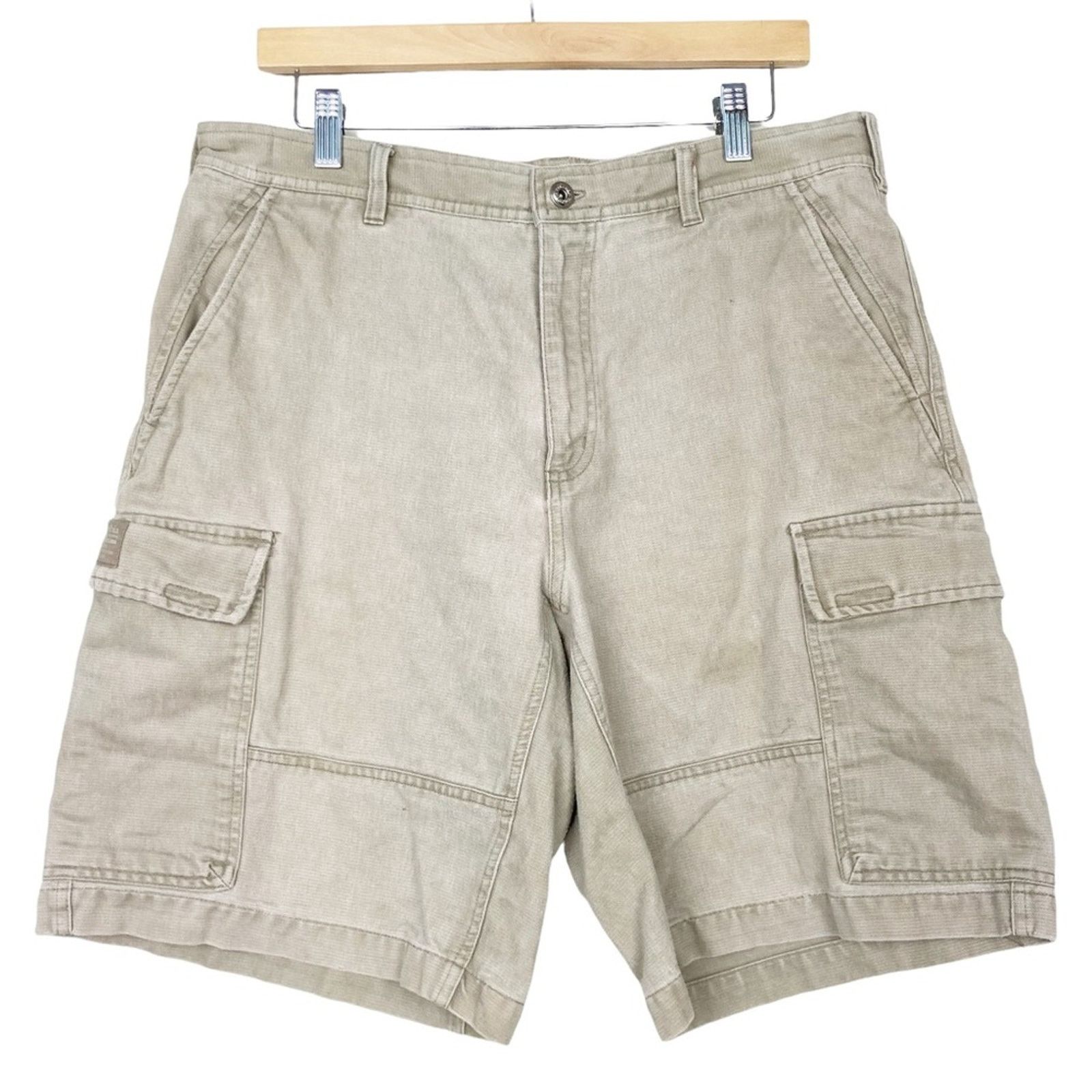Columbia Columbia Tan Cargo Shorts Sz 34 Size US 34 / EU 50 - 1 Thumbnail
