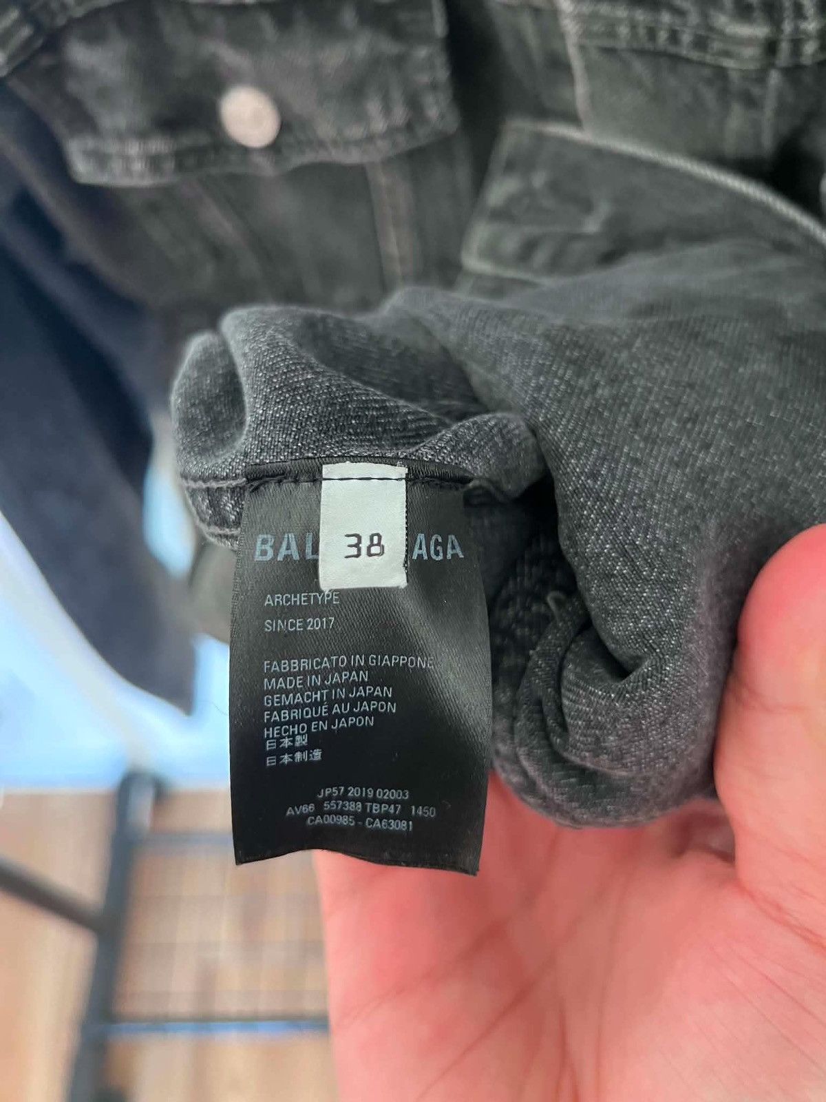 Balenciaga Balenciaga Oversized Denim Jacket Size US M / EU 48-50 / 2 - 8 Thumbnail