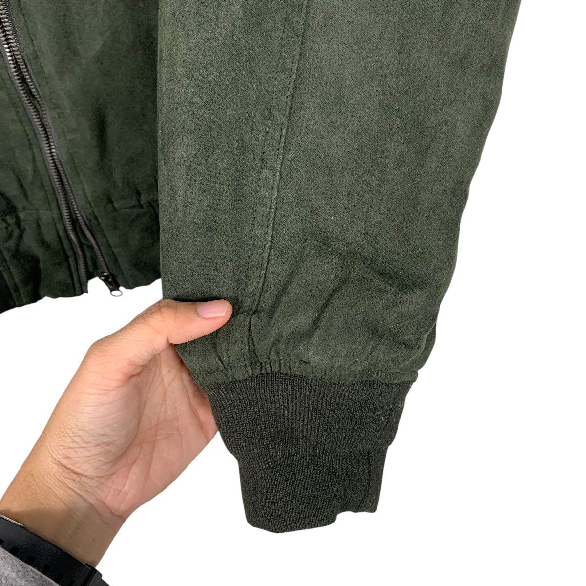 Japanese Brand Japanese Brand ORG Green Bomber Jacket Size US L / EU 52-54 / 3 - 13 Thumbnail