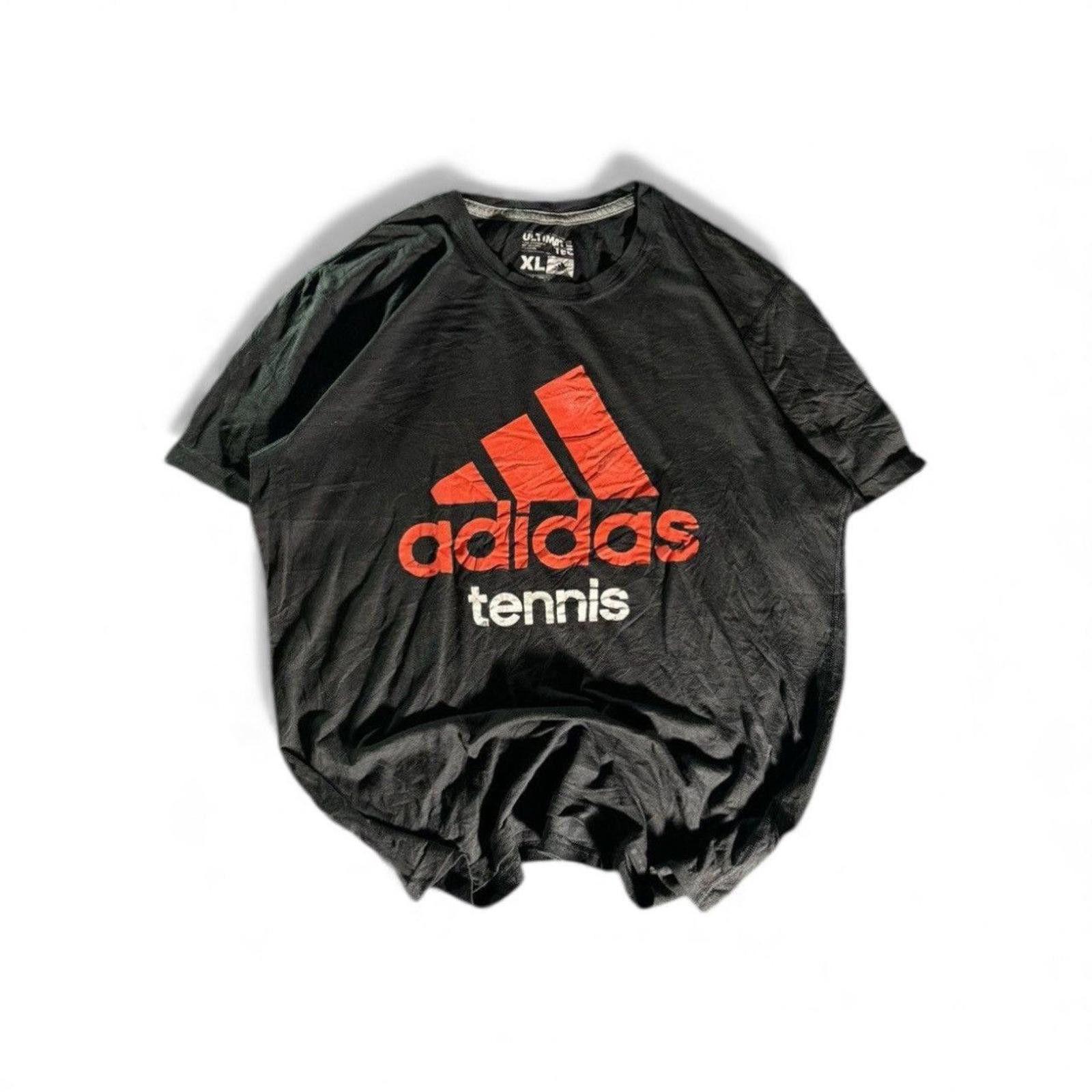 Adidas 2010s adidas “Tennis” Tee Size US XL / EU 56 / 4 - 1 Thumbnail