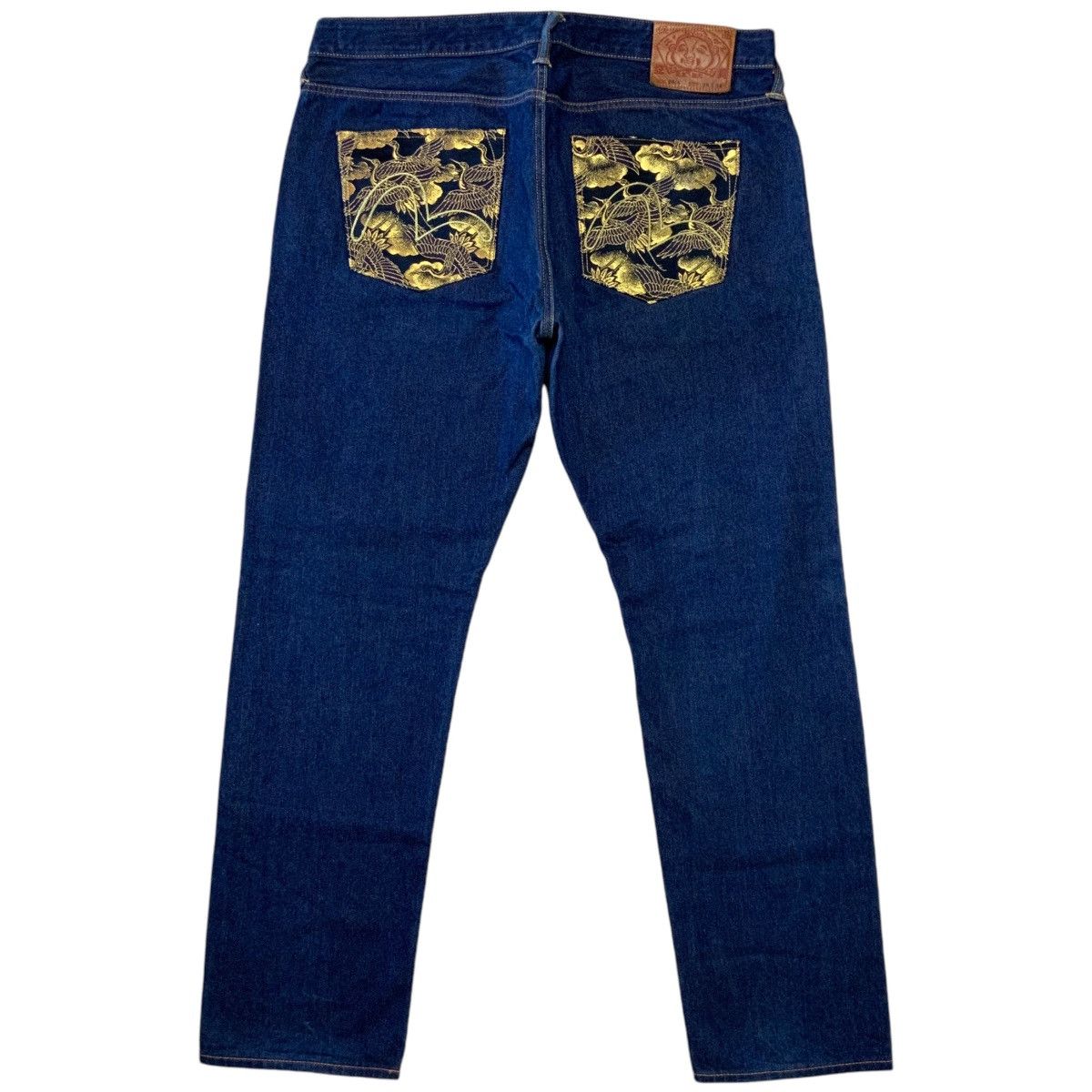 Evisu × Japanese Brand EVISU EMBROIDERED SEAGULL SELVEDGE JEANS Size US 38 / EU 54 - 1 Thumbnail