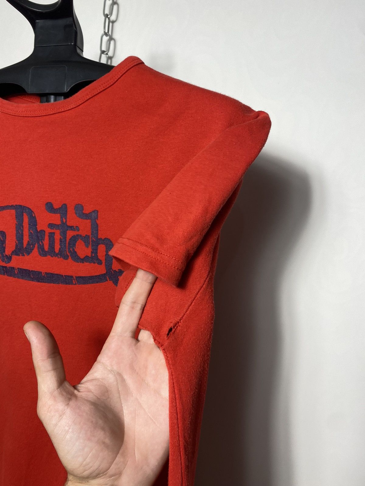 Vintage × Von Dutch Vintage Von Dutch Big Logo T-shirt Hype Y2k Size US L / EU 52-54 / 3 - 7 Thumbnail