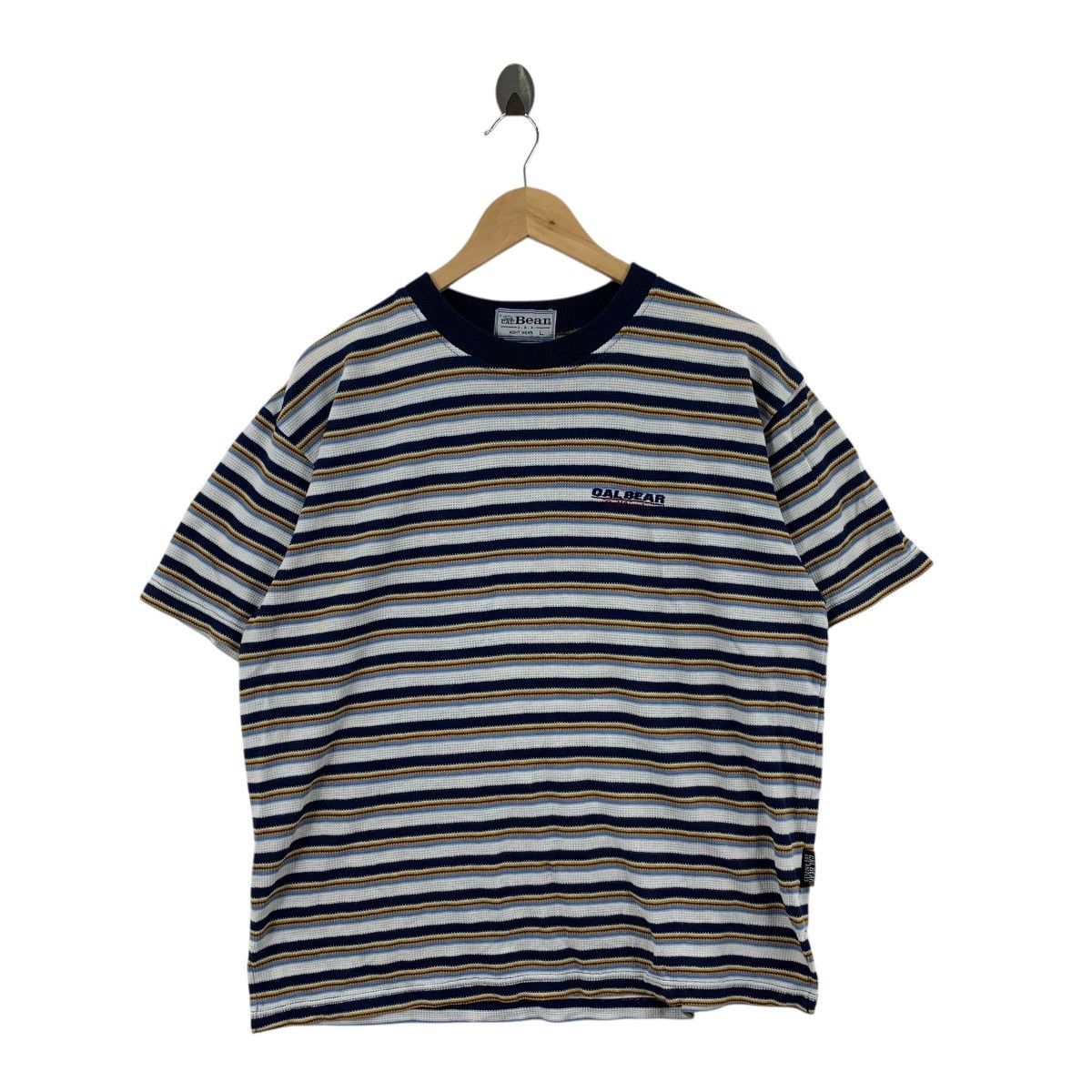 Other BEAR CALIFORNIA USA Outdoor Striped Tee Shirt Top Embroidere Size US L / EU 52-54 / 3 - 4 Thumbnail