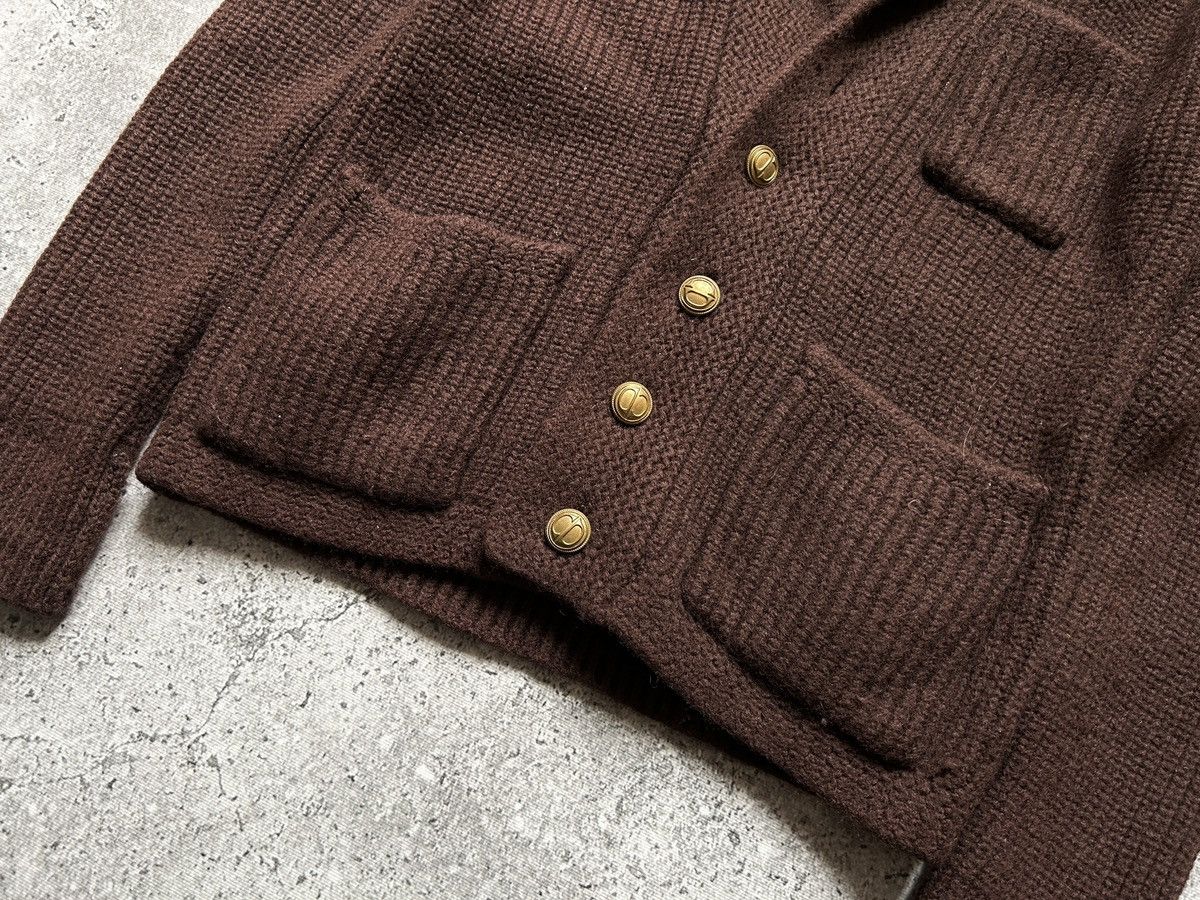 Dior Dior vintage wool cardigan sweater brown Size M / US 6-8 / IT 42-44 - 5 Thumbnail