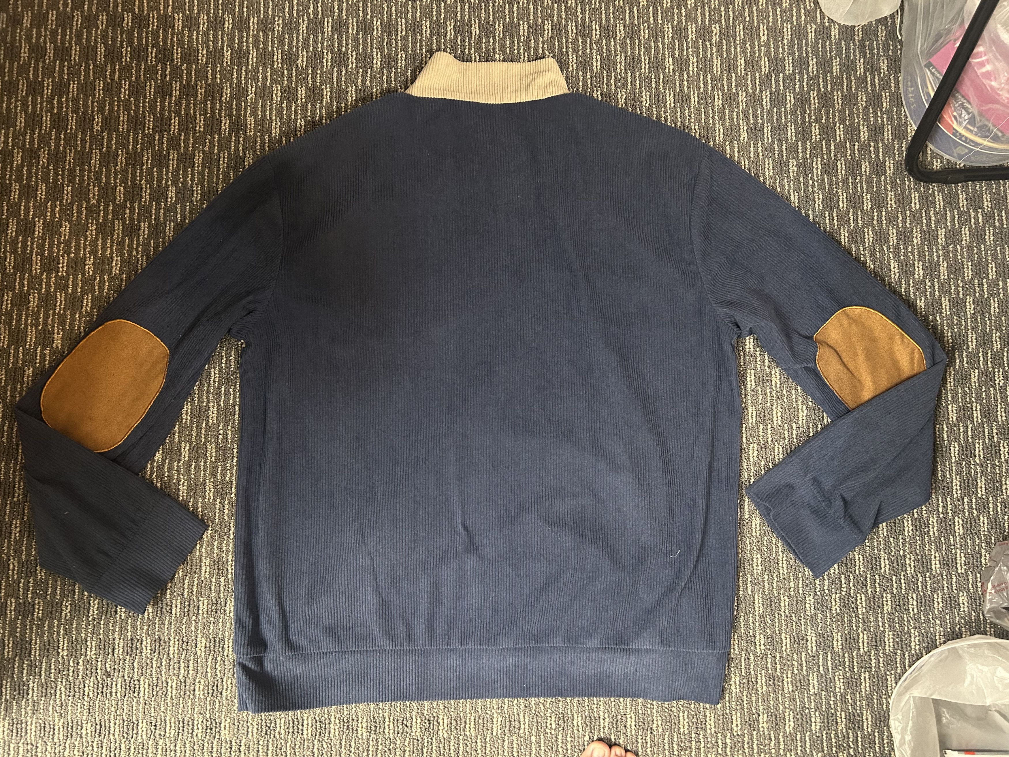 Other Men’s Retro Stand-Collar Sweatshirt — Size US XL / EU 56 / 4 - 2 Thumbnail