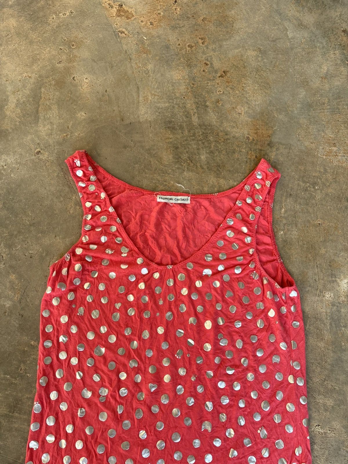 Tsumori Chisato Tsumori Chisato Issey Miyake Volkadot Tank top Size ONE SIZE - 2 Thumbnail