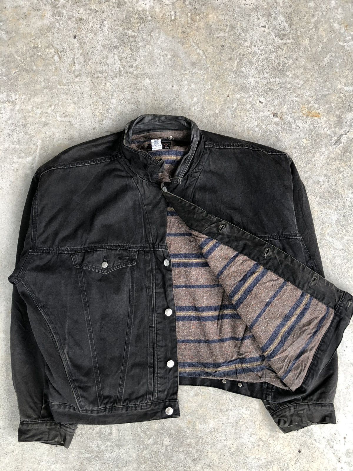 Diesel Diesel Blanket Lined Denim Distressed Jacket Size US XL / EU 56 / 4 - 2 Thumbnail