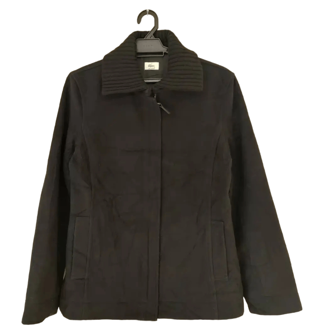 Lacoste ❎ Lacoste Wool Zipper Jacket Size M / US 6-8 / IT 42-44 - 1 Thumbnail