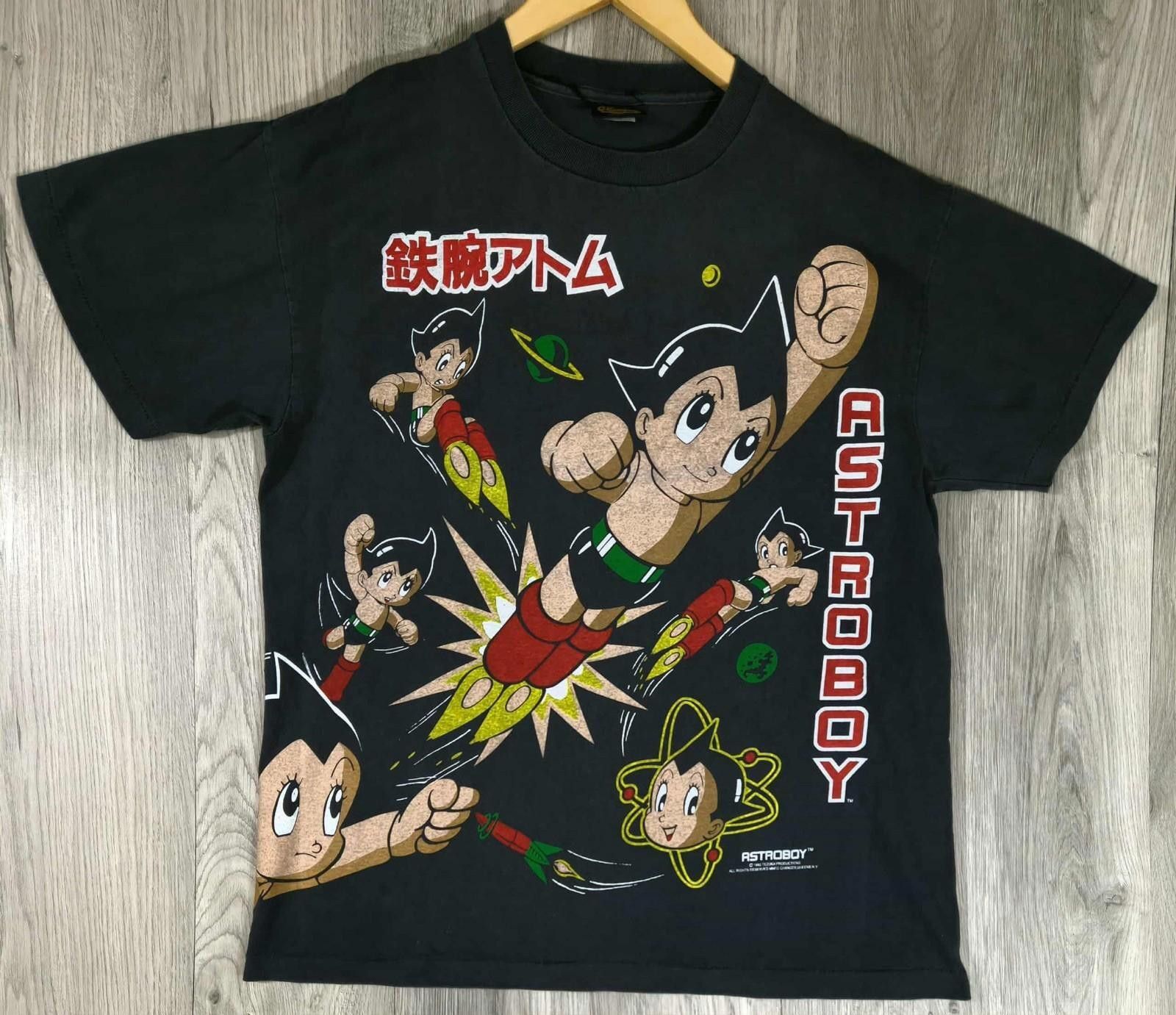 RAGEBLUE Vintage 1992 Astro Boy All Over Print Anime Tezuka L#5 Size US L / EU 52-54 / 3 - 1 Thumbnail