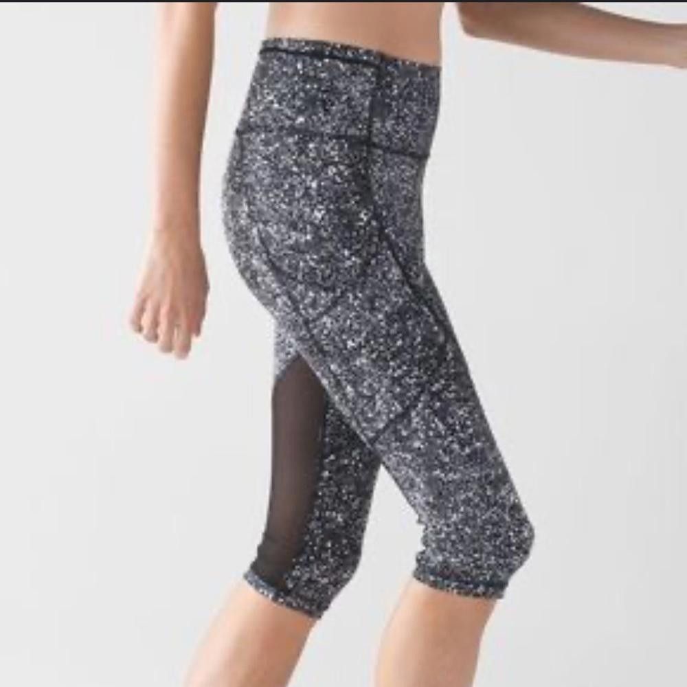 Lululemon lululemon athletica l Outrun Crop Leggings Size 4 Size 27" / US 4 / IT 40 - 11 Thumbnail