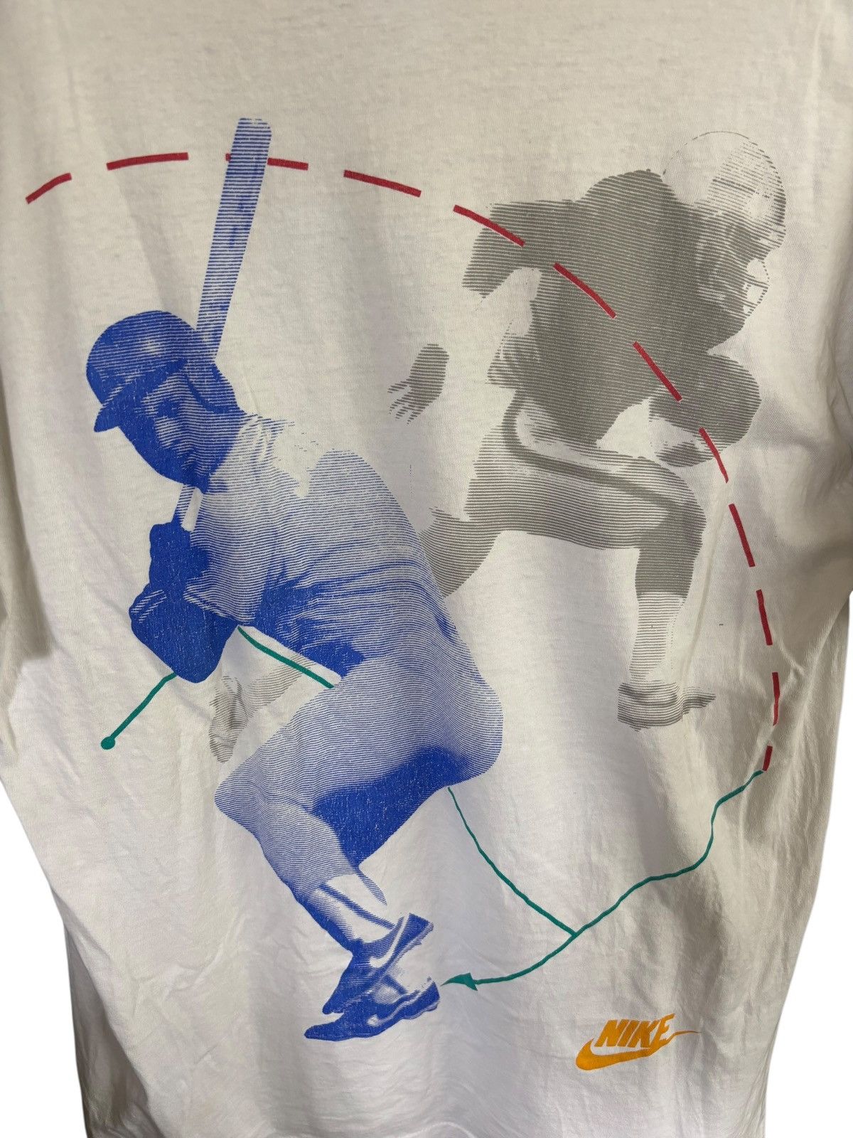 Nike Vintage Nike Bo Jackson Single Stitch T-Shirt Size US L / EU 52-54 / 3 - 6 Thumbnail