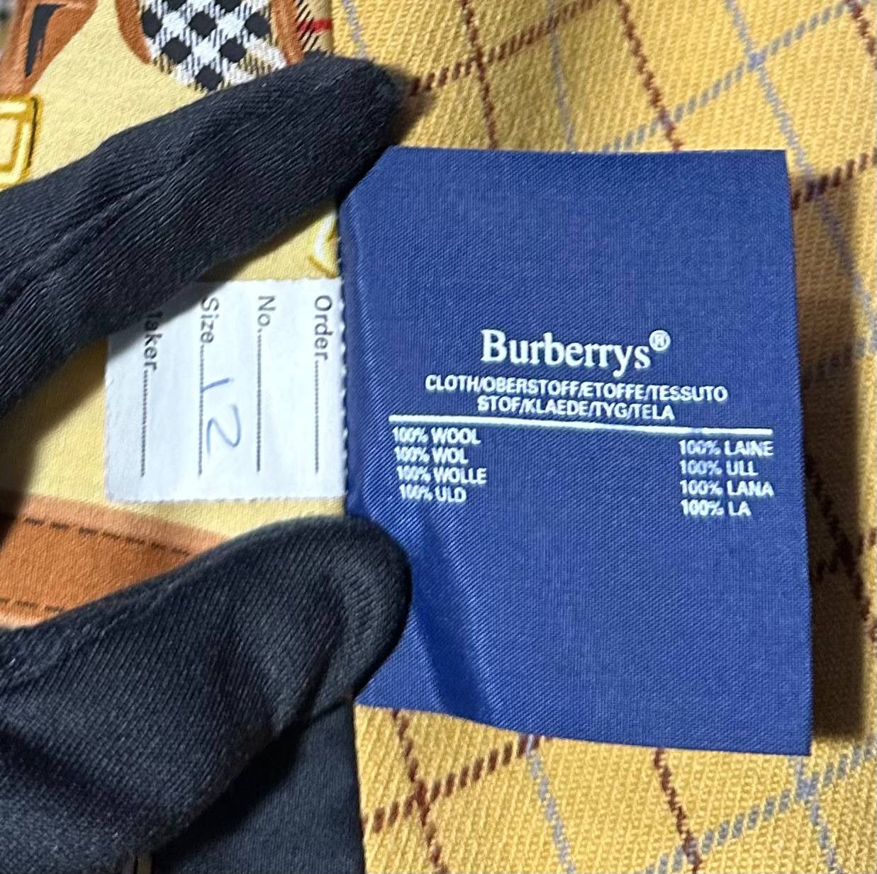 Burberry × Vintage RARE Burberrys vintage Warm wool Pile LiningLiner Vest Gilet Size XL / US 12-14 / IT 48-50 - 7 Thumbnail