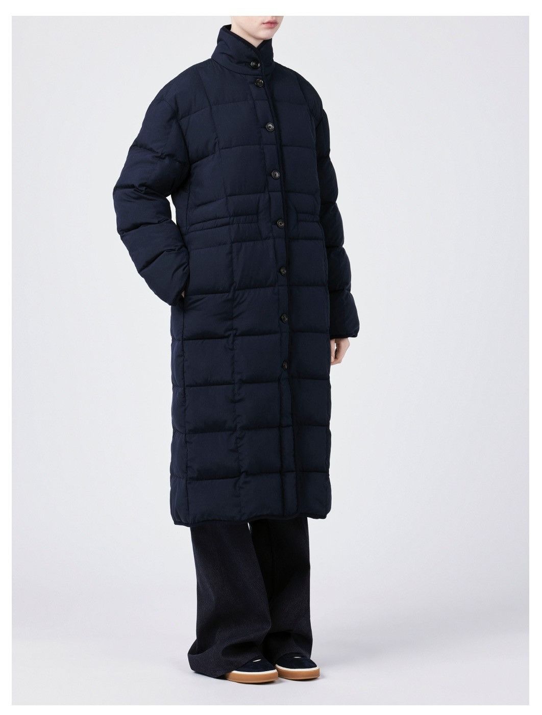 Loro Piana o1srvl11e0126 FAO3370 Padded Coat in Blue Size XS / US 0-2 / IT 36-38 - 1 Preview