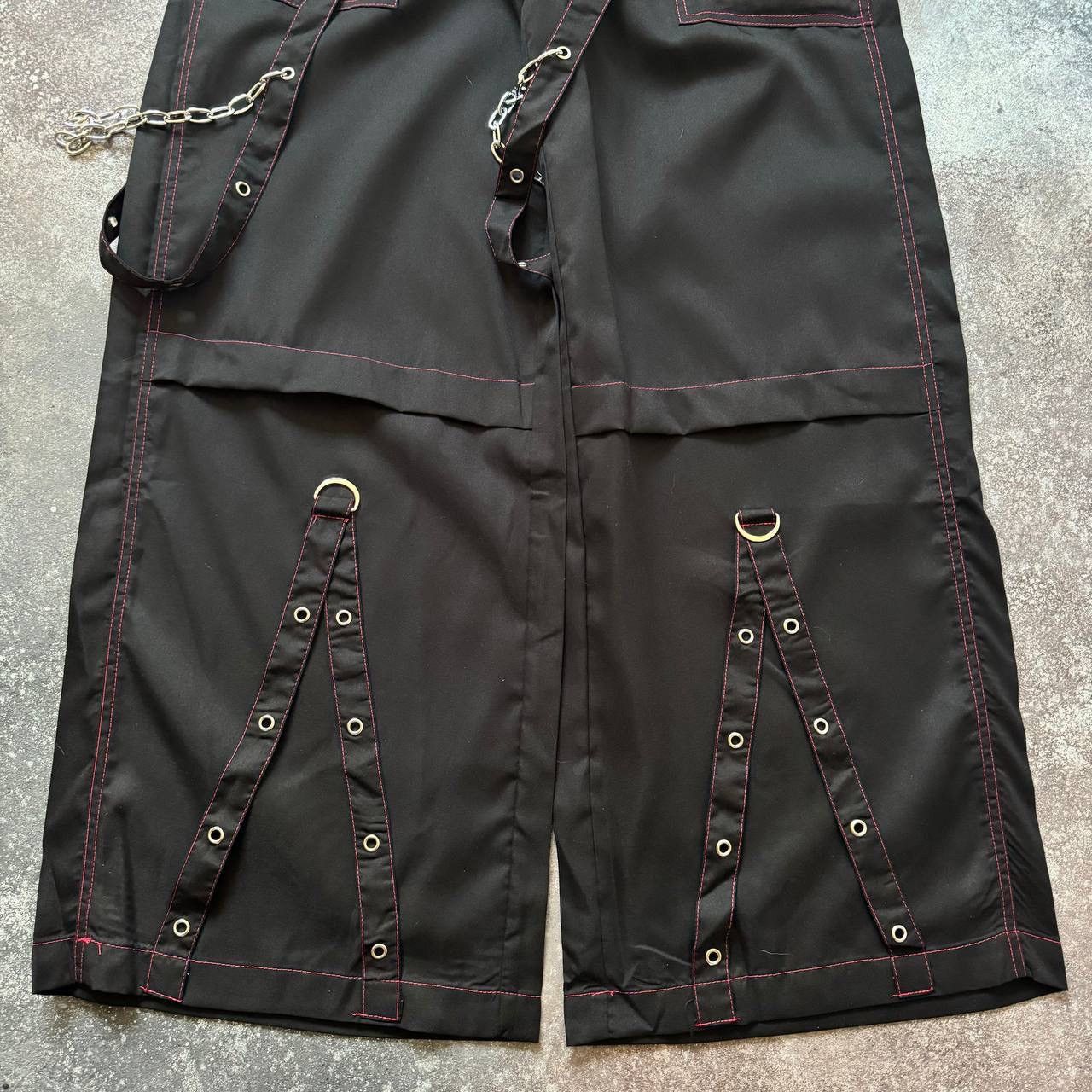 Y2K Gothic Bondage Cargo Pants (Tripp NYC vibe)