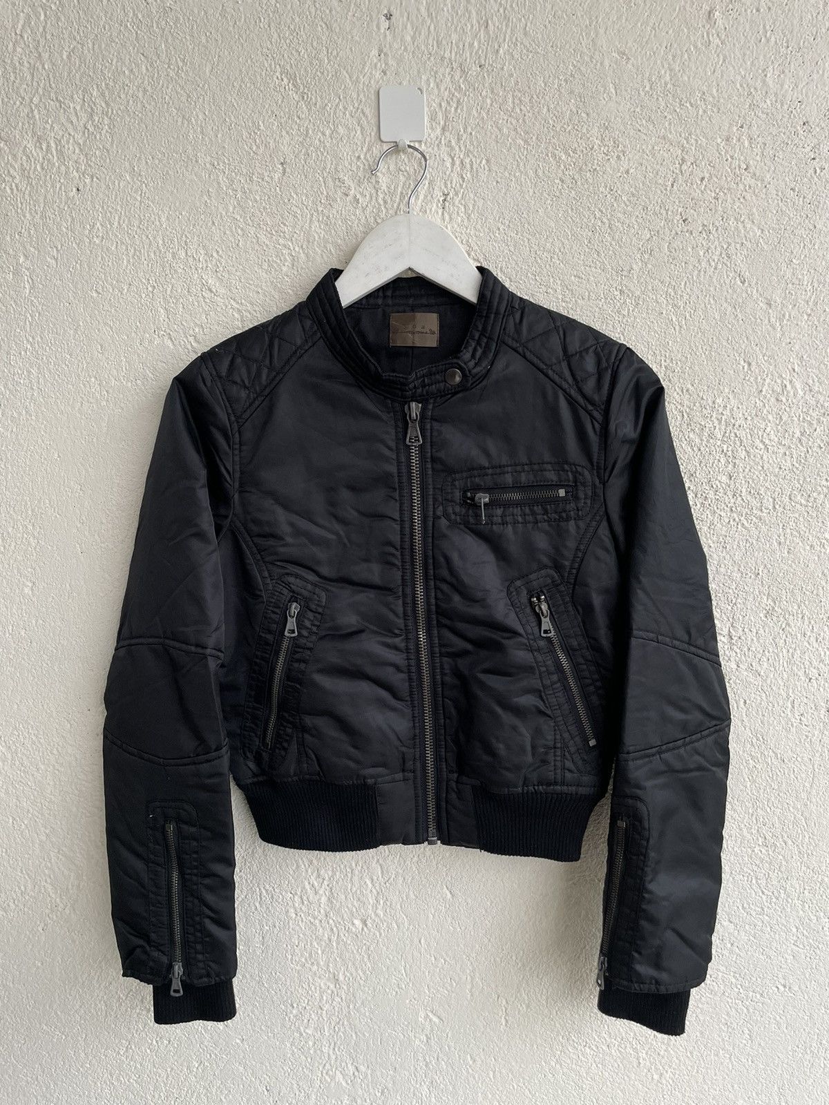 Le Grande Bleu (L.G.B.) 2000s GOA Japan Riders jacket Black Opium style Size US XS / EU 42 / 0 - 1 Thumbnail