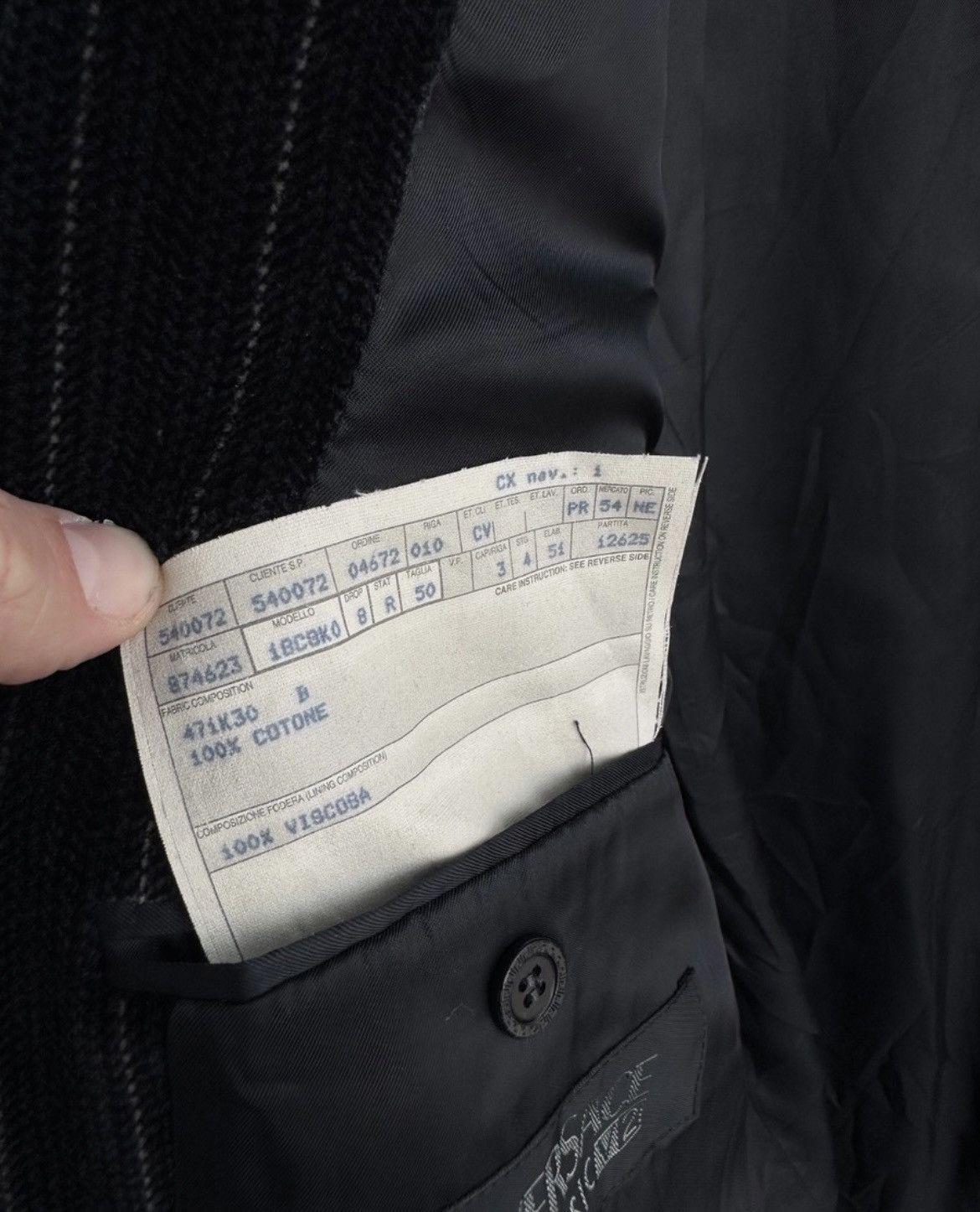 Versace Vintage Versace V2 Velour Mens Jacket Sz M Size US M / EU 48-50 / 2 - 6 Thumbnail