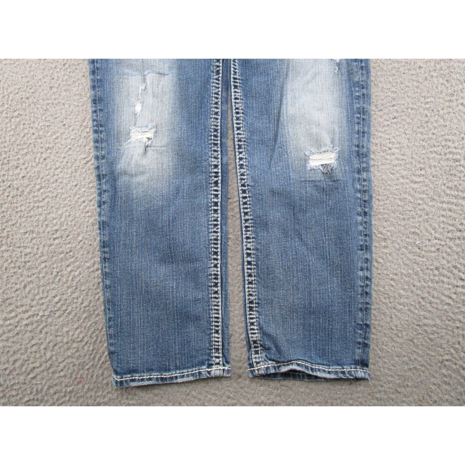 Silver Jeans Co. Silver Jeans Co Aiko Capri Jeans Women Regular 29 Blue Denim Stretch 5-Pocket Size 29" - 2 Thumbnail