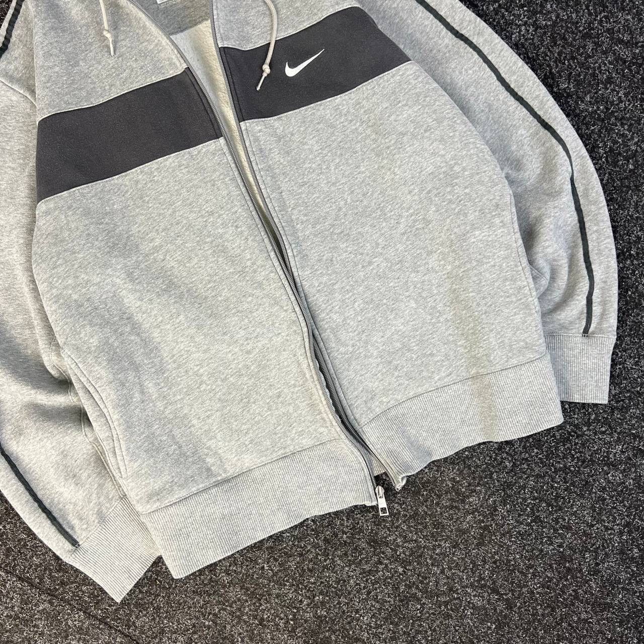 Nike Nike zip hoodie vintage mini swoosh boxy fit y2k techwear Size US XXL / EU 58 / 5 - 3 Thumbnail