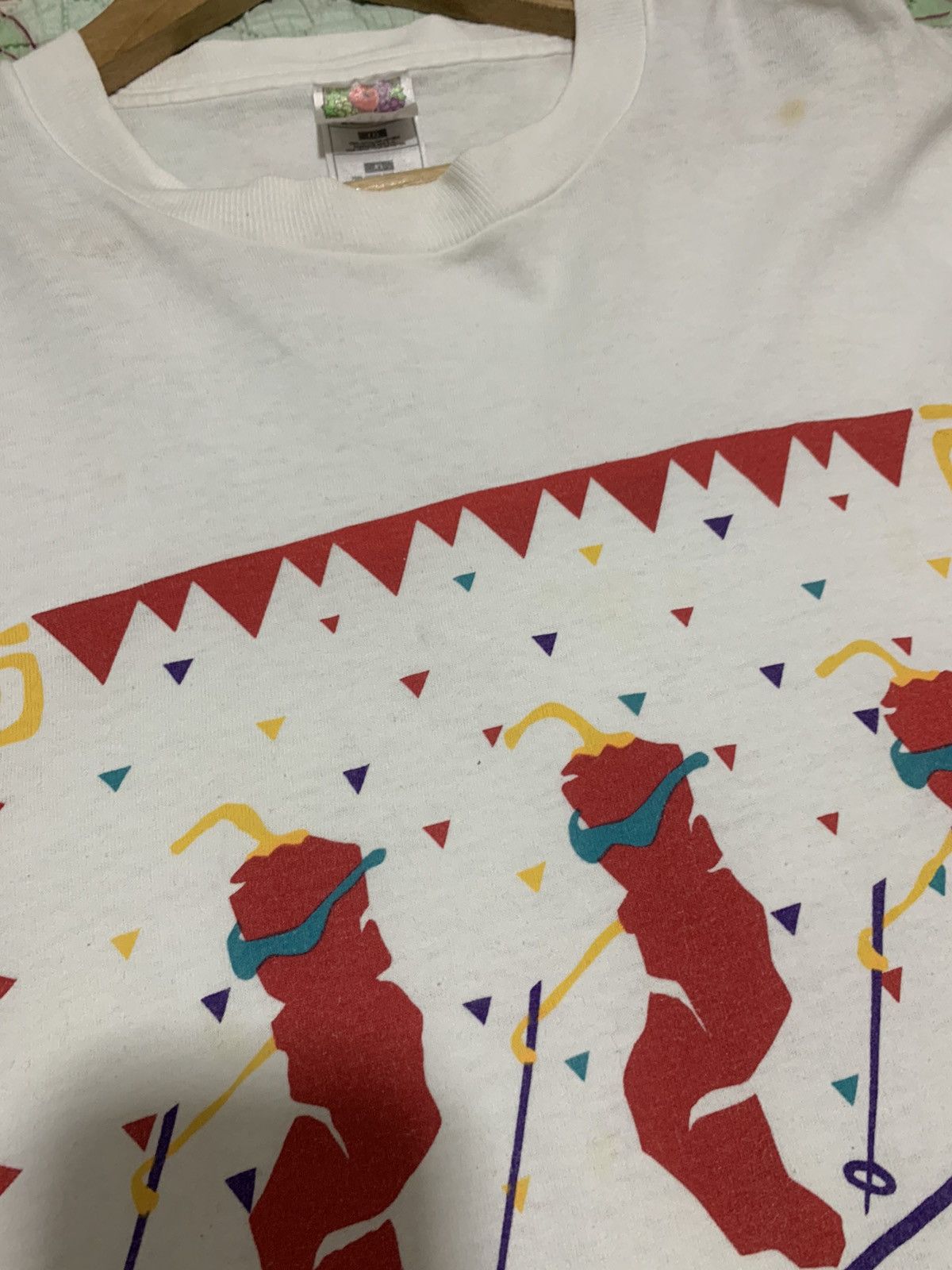 Vintage Vintage 90s Jose Cuervo Art Graphic Tee Shirt Size US XL / EU 56 / 4 - 12 Thumbnail