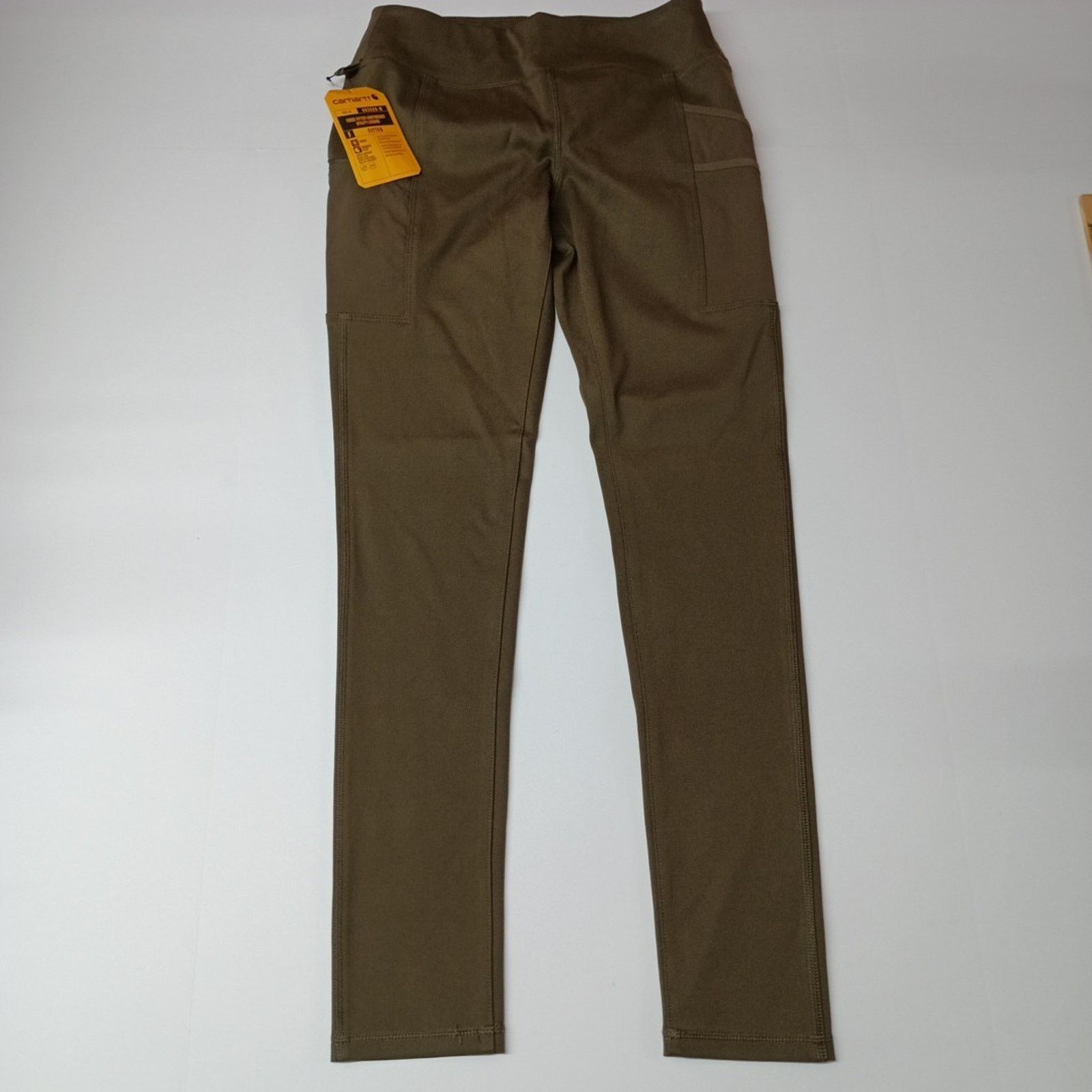 Carhartt Carhartt Women's Leggings Force Fitted Utility Size ST Green Size 28" / US 6 / IT 42 - 1 Thumbnail