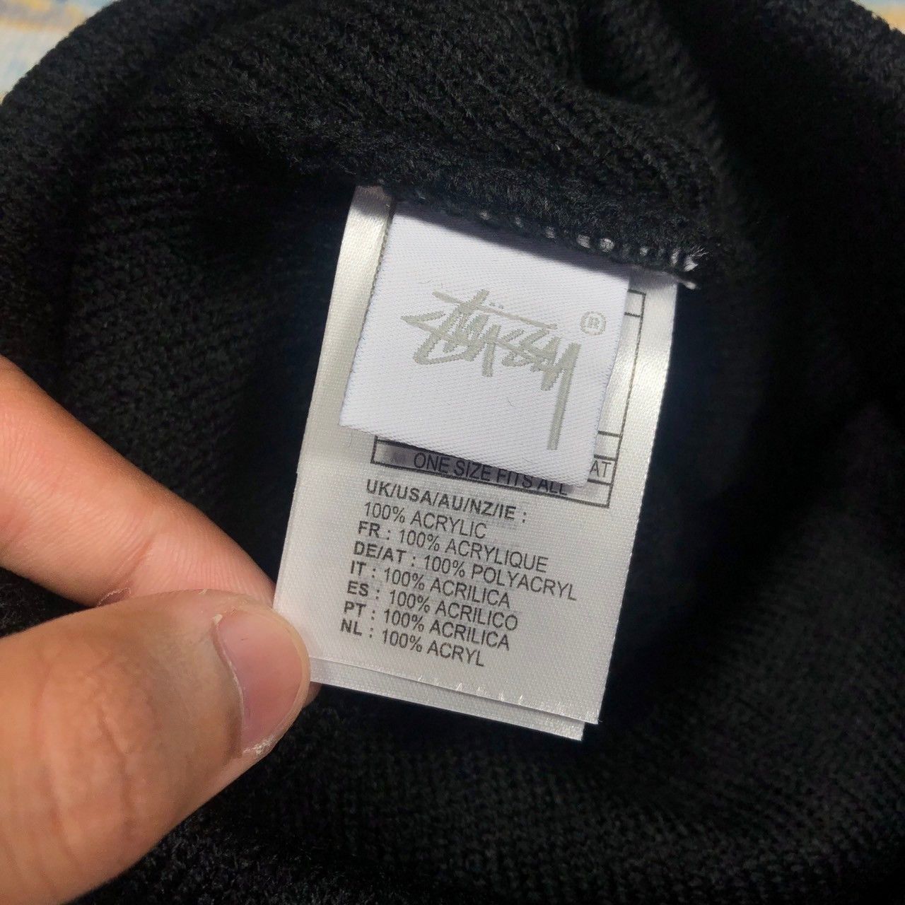 Stussy × Vintage Stussy X Carhartt Acrylic Watch Beanie Size ONE SIZE - 4 Thumbnail