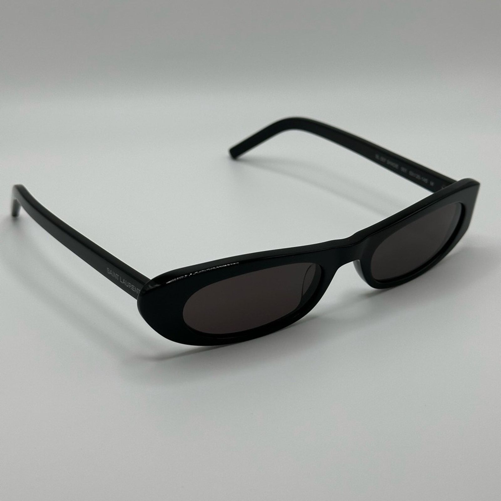 Yves Saint Laurent BRAND NEW SAINT LAURENT SUNGLASSES SL557 SHADE 001 Black Size ONE SIZE - 8 Thumbnail