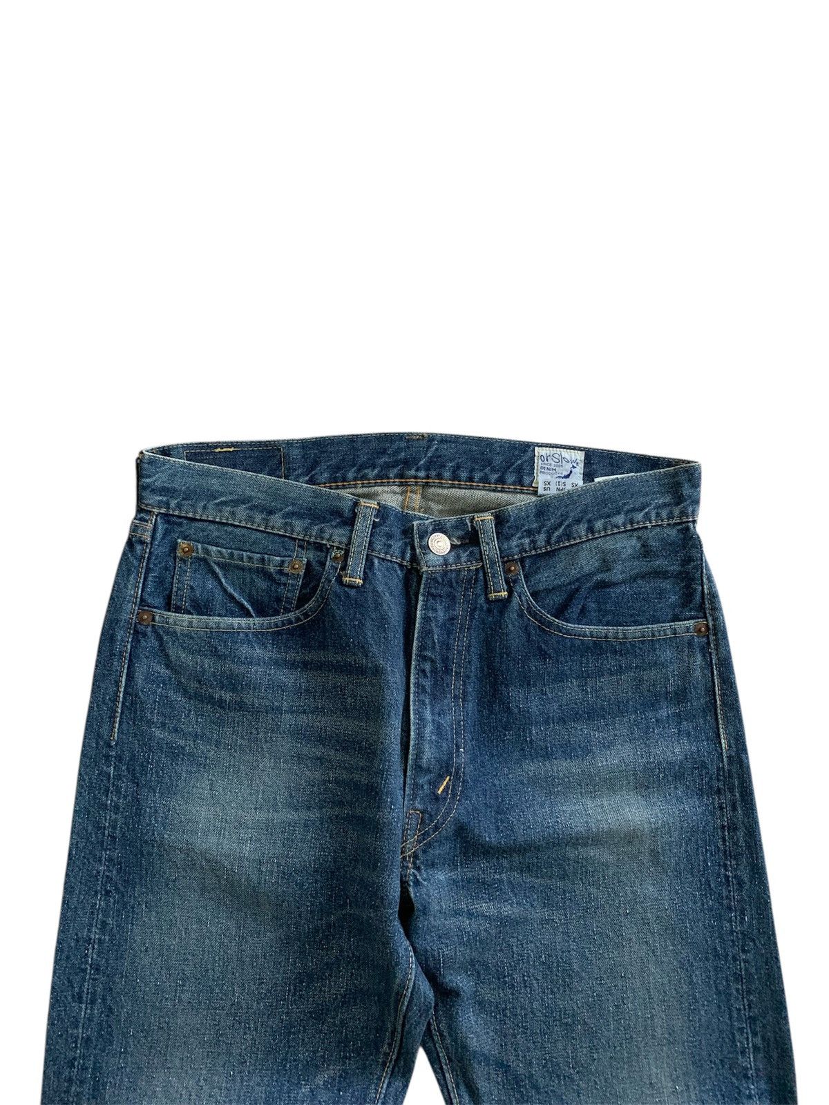 Orslow Orslow Lot 107 Ivy Slim Fit Blue Jeans Size US 30 / EU 46 - 6 Thumbnail
