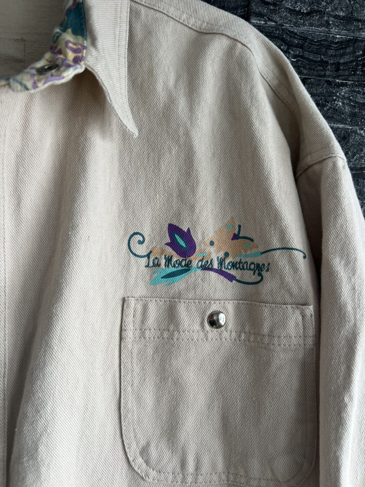 Vintage Snap Work Shirt Size US L / EU 52-54 / 3 - 2 Thumbnail