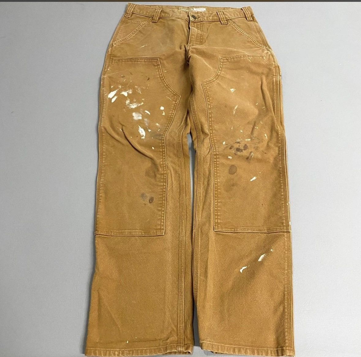 Carhartt brown double knee carpenter pants 32/32 32x32 y2k