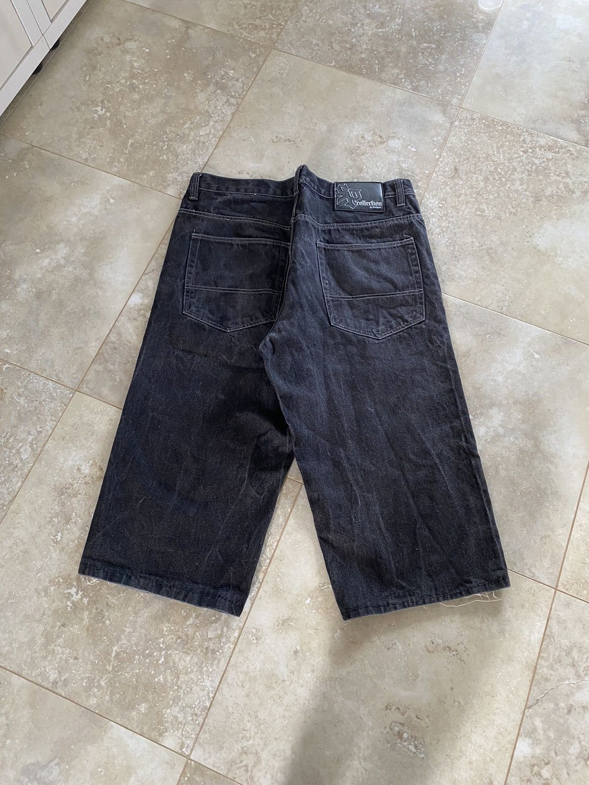 Southpole Vintage Rare SouthPole Baggy Shorts Rap Size 38 Navy Black Size US 38 / EU 54 - 6 Thumbnail