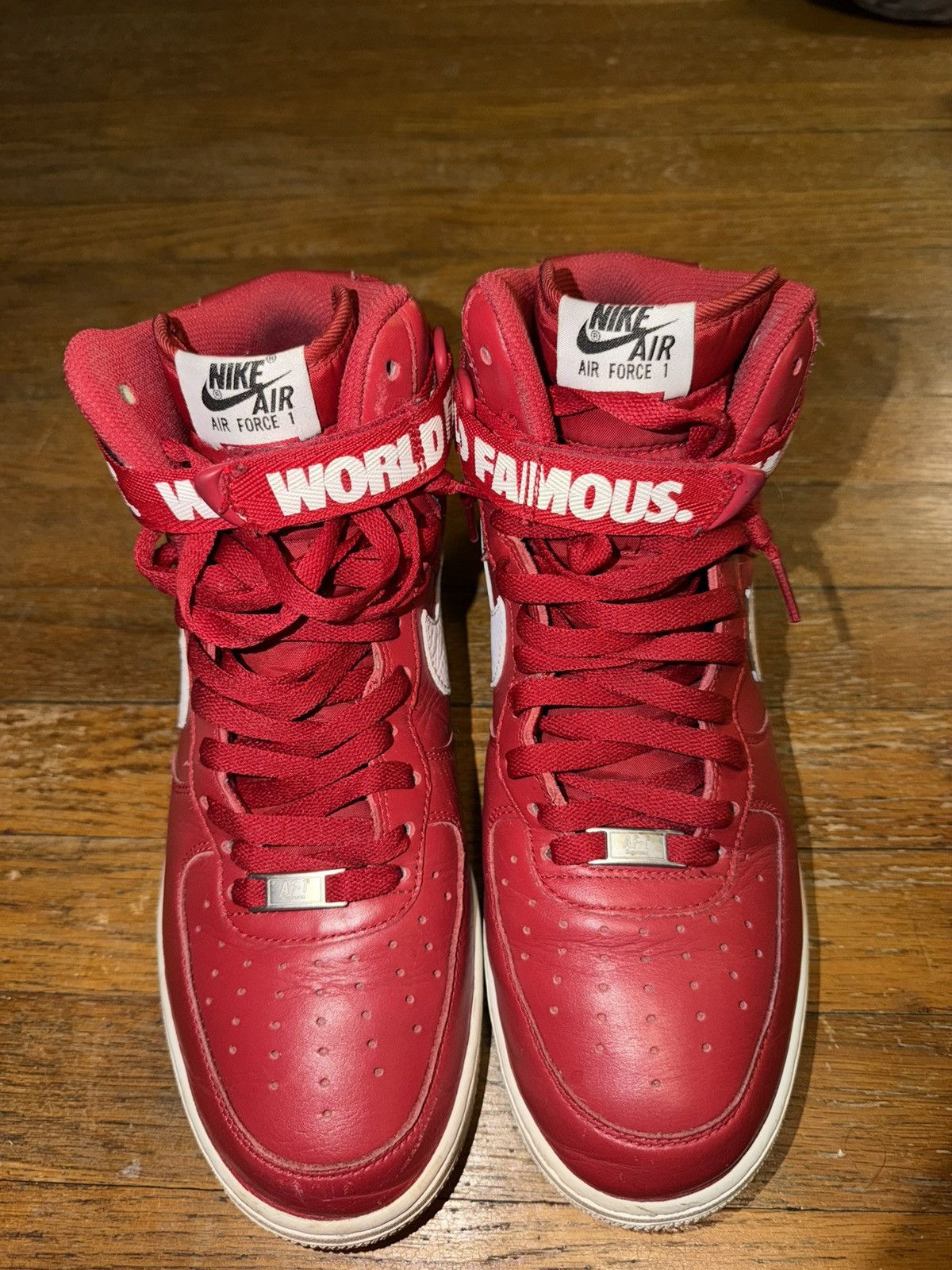 Nike × Supreme Supreme x Nike af1 high Size US 10.5 / EU 43-44 - 9 Thumbnail