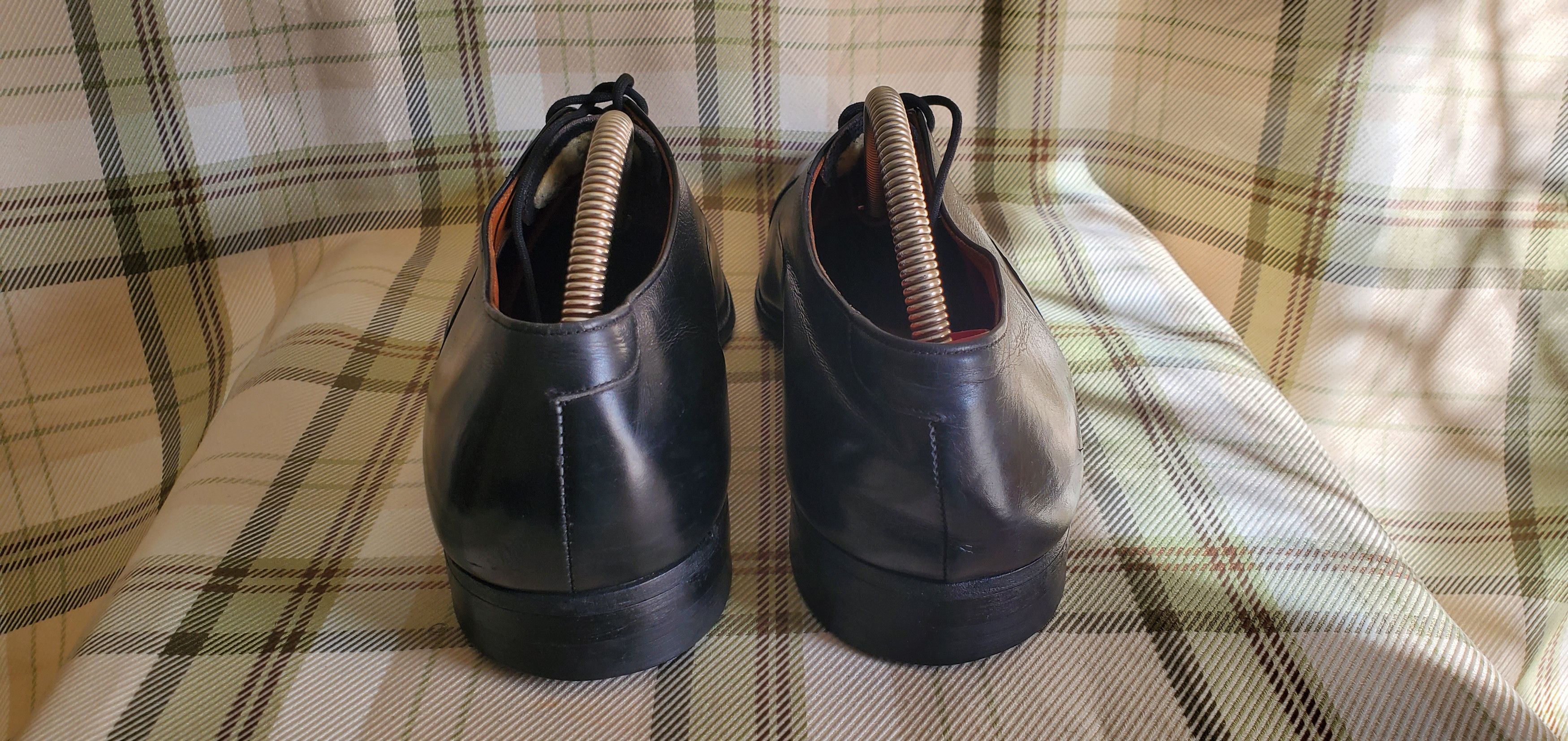 John McHale John McHale Black Lace Up Dress Shoes Size US 8.5 / EU 41-42 - 4 Thumbnail