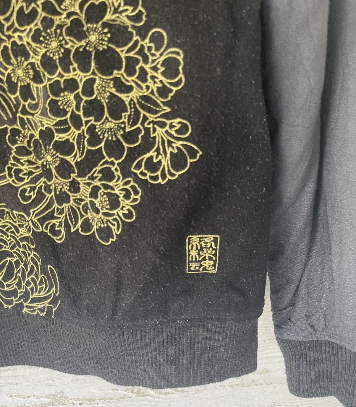 In The Attic 🔥RARE🔥KARAKURI TAMASHI JACKET WOOL SUKAJAN JAPAN Size US L / EU 52-54 / 3 - 6 Thumbnail
