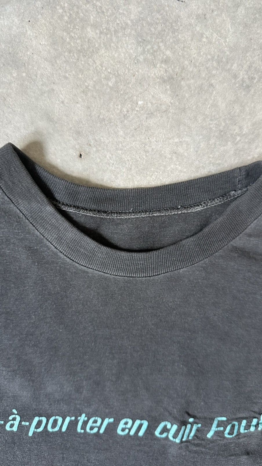 Japanese Brand VINTAGE PAPERTHIN PRET A PORTER FOULARD TEE Size US M / EU 48-50 / 2 - 4 Thumbnail